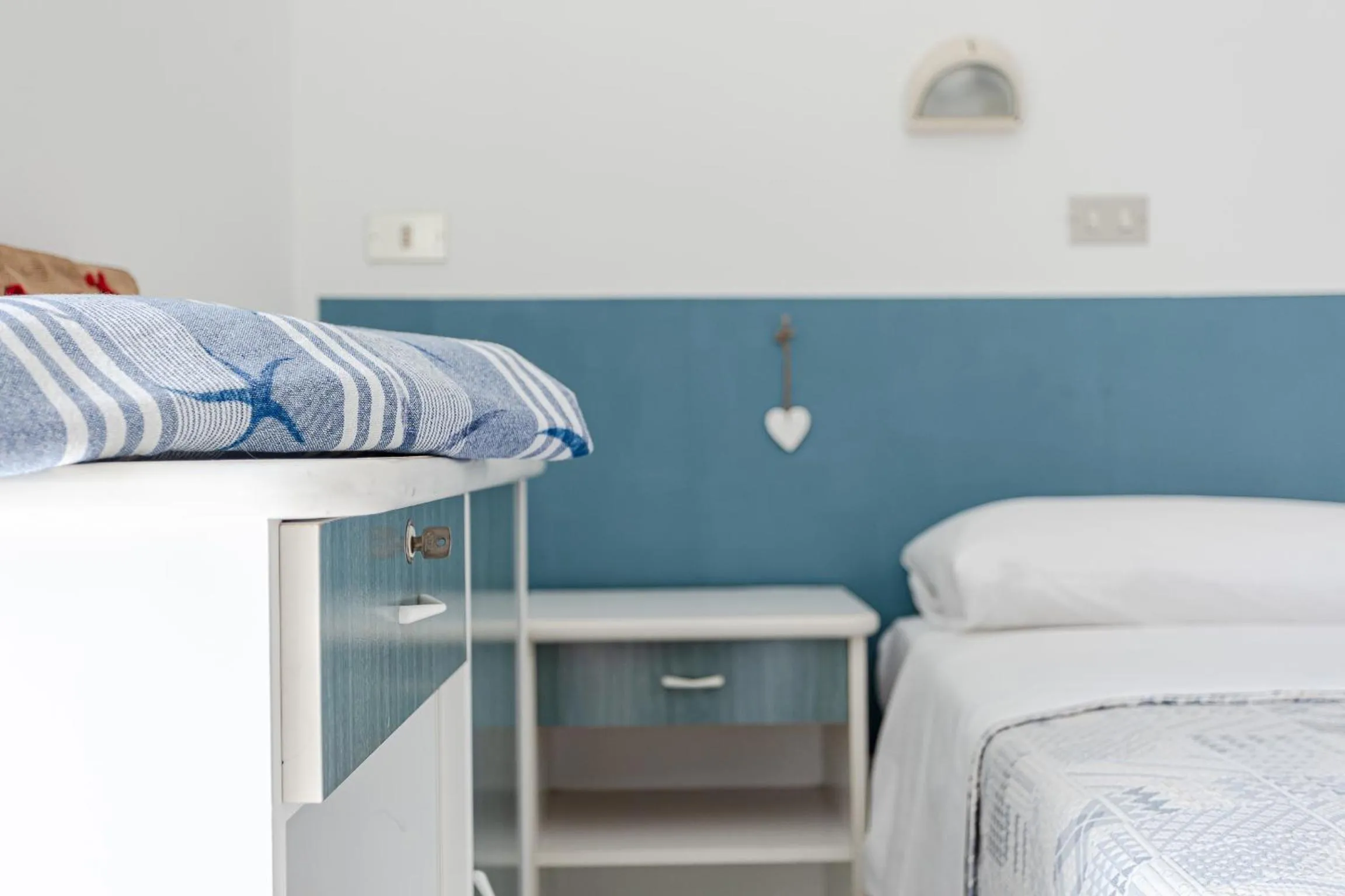 Bed in Hotel Lucerna
