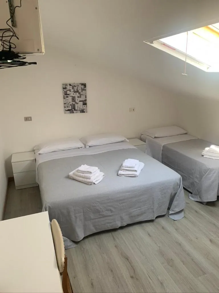 Bed in Hotel Lucerna