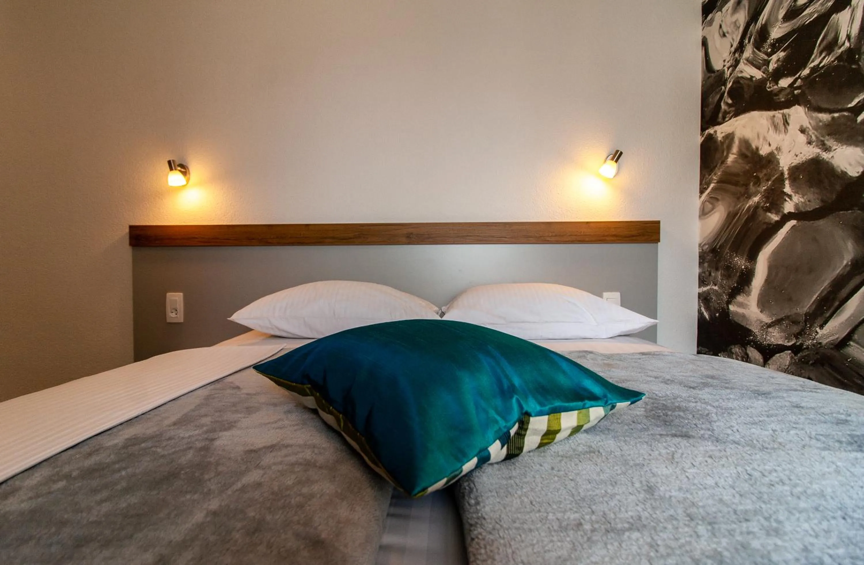 Bed in Hotel Villa Barbara