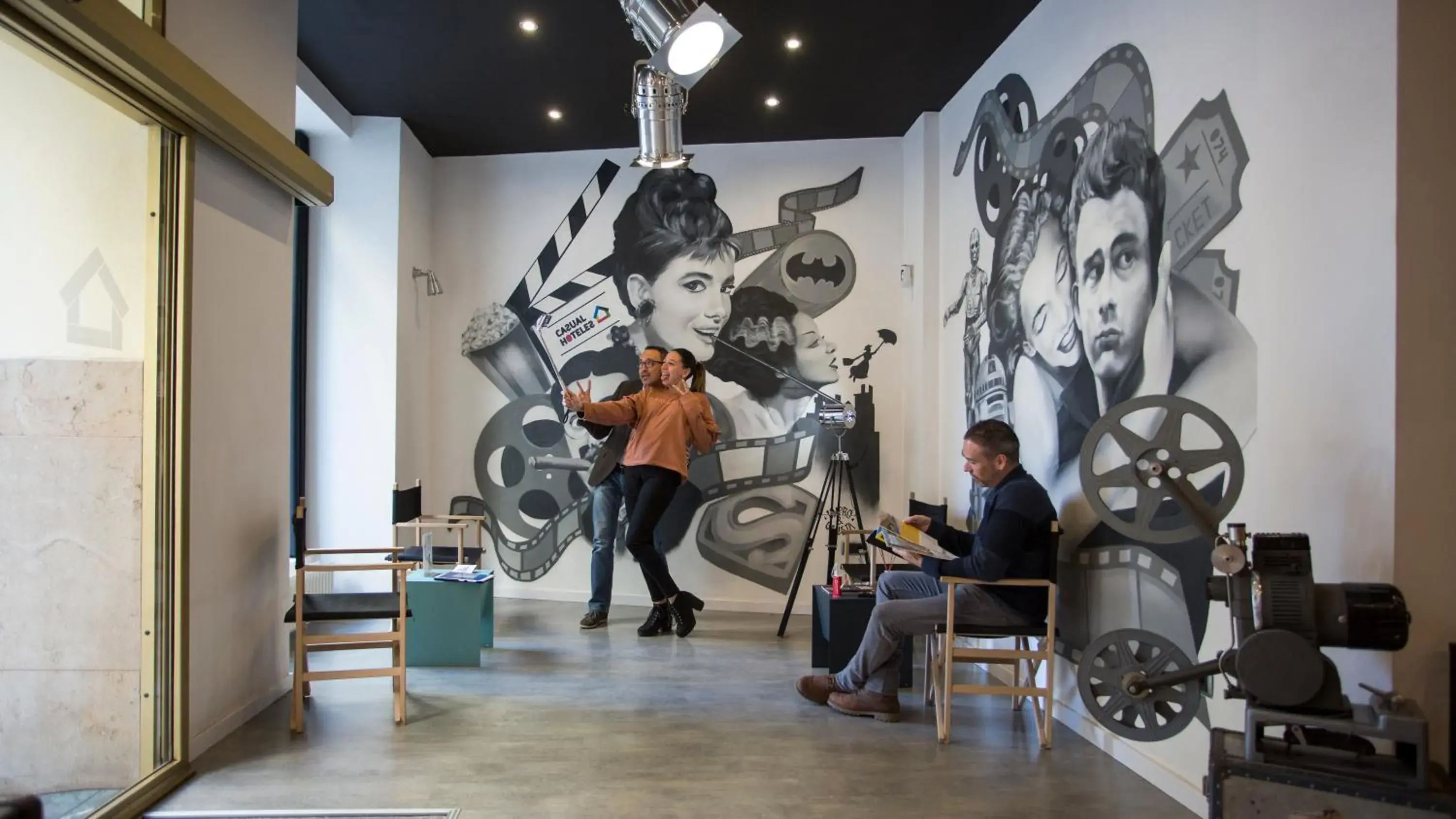 Lobby or reception in Casual del Cine Valencia Lobby or reception in Casual del Cine Valencia