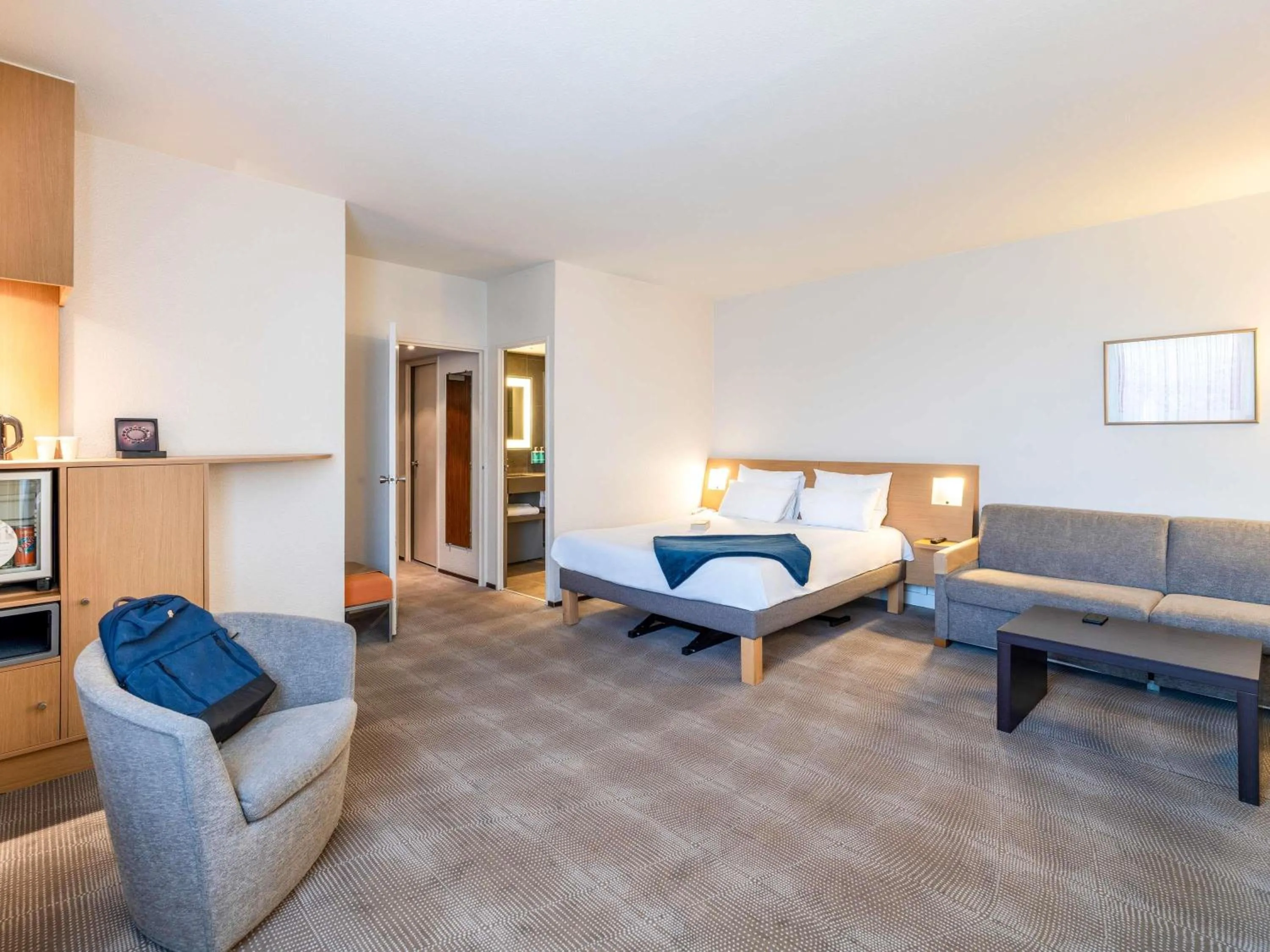 Bedroom, Bed in Novotel Grenoble Centre