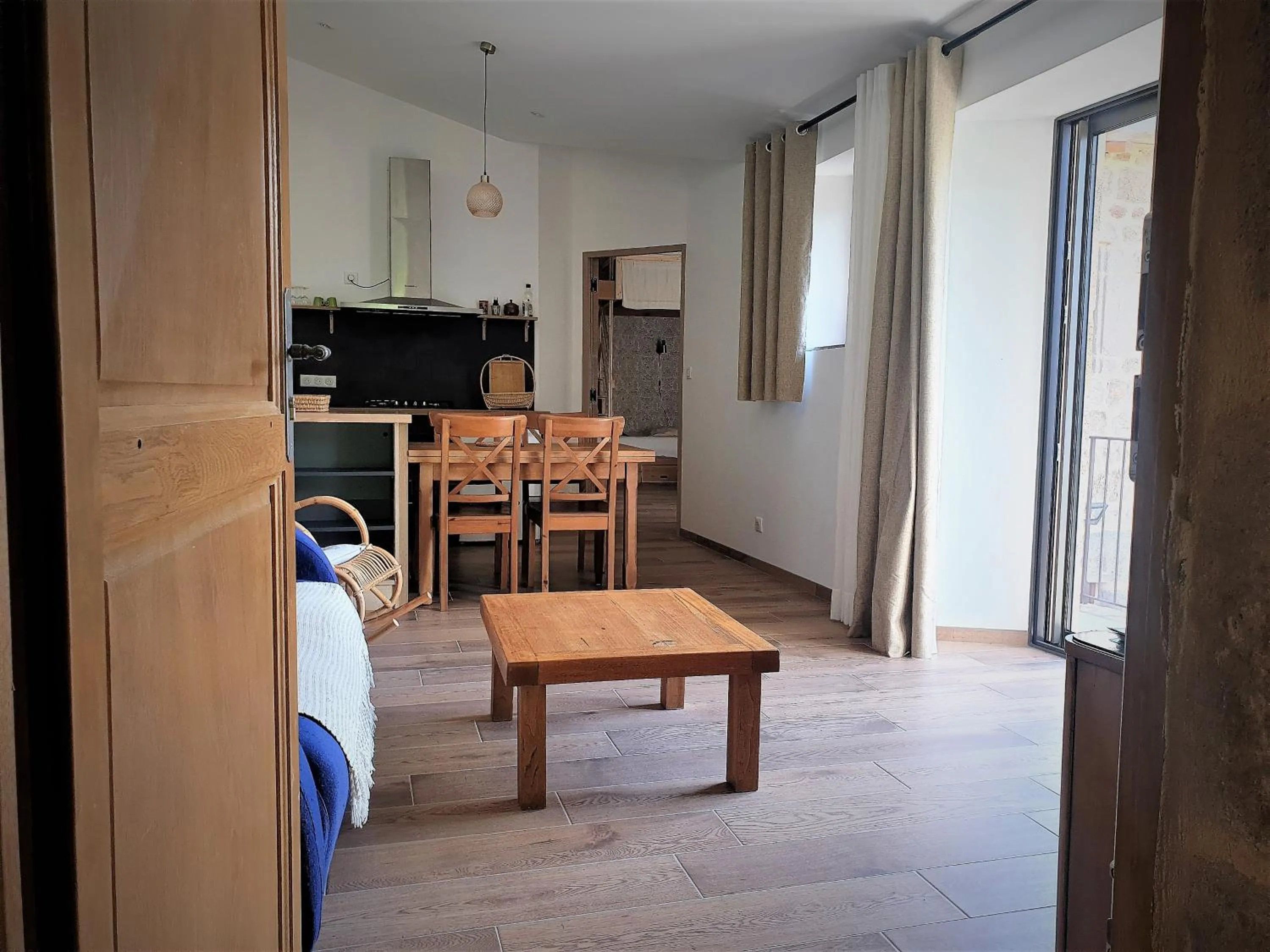 Living room in Le Petit Rias Gîte Soleil