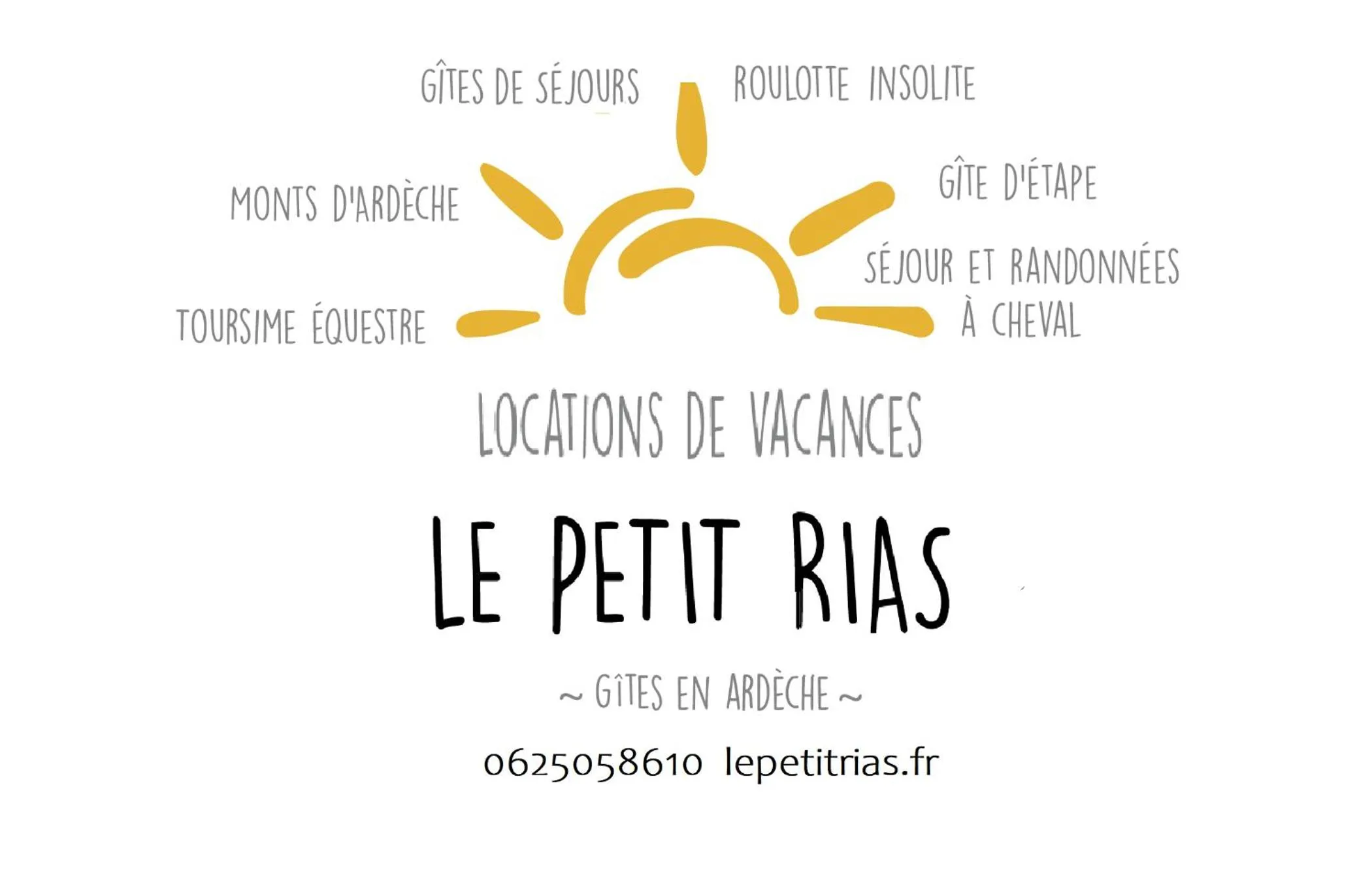 Property building in Le Petit Rias Gîte Soleil