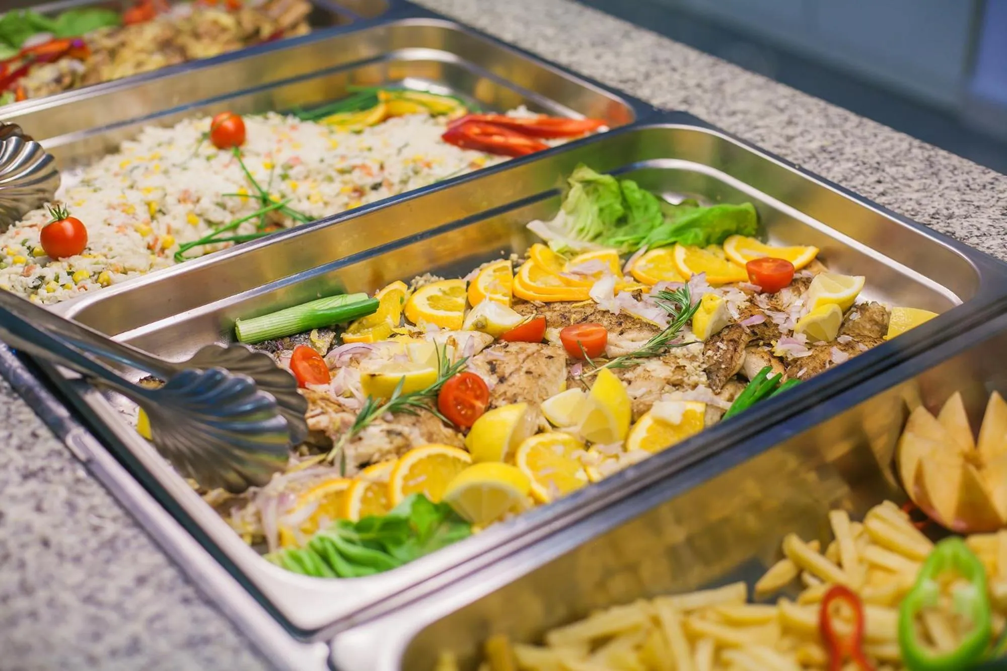 Food close-up in Hotel Sato Conference & SPA Resort