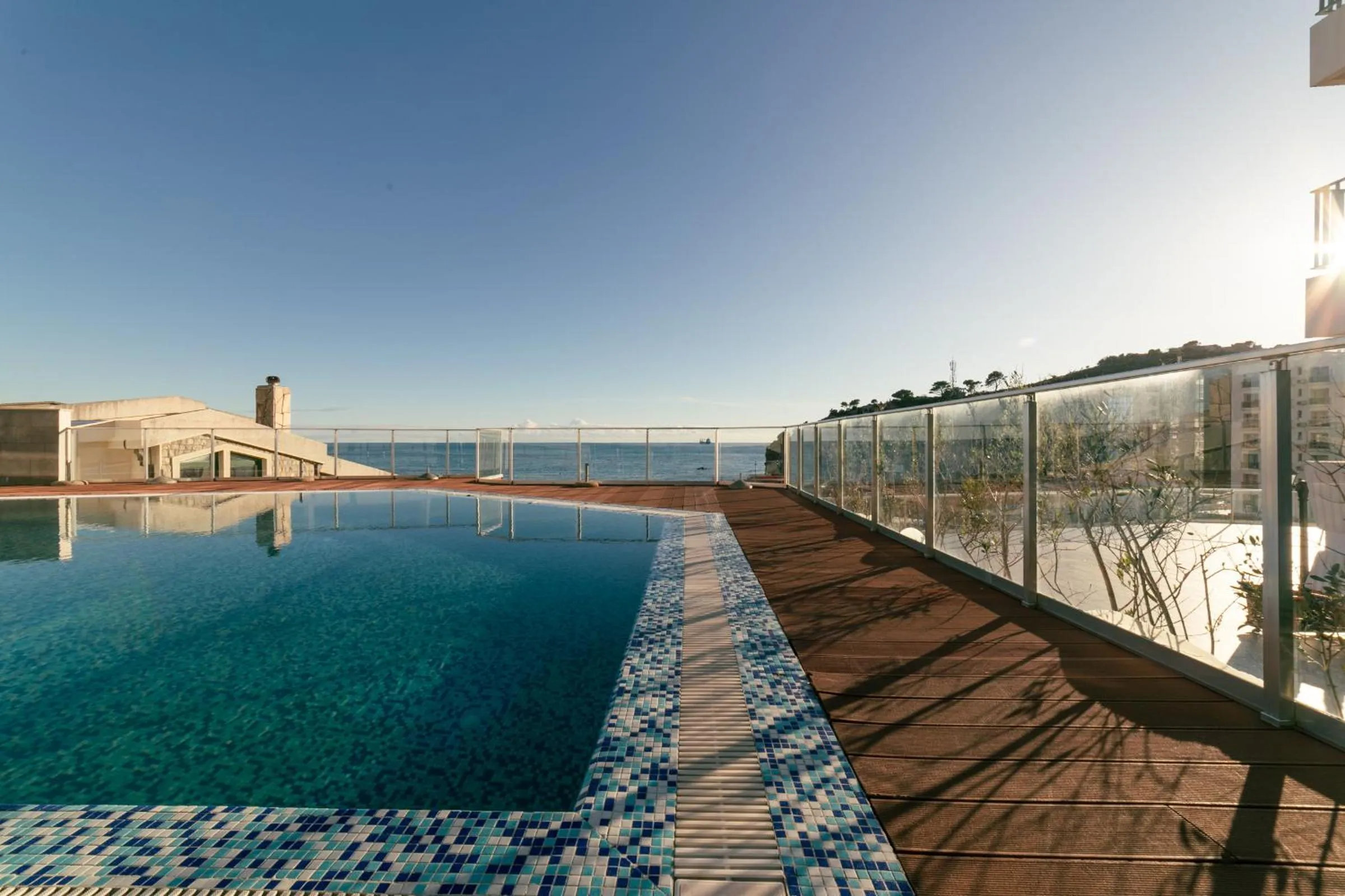 Pool view in Hotel Sato Conference & SPA Resort