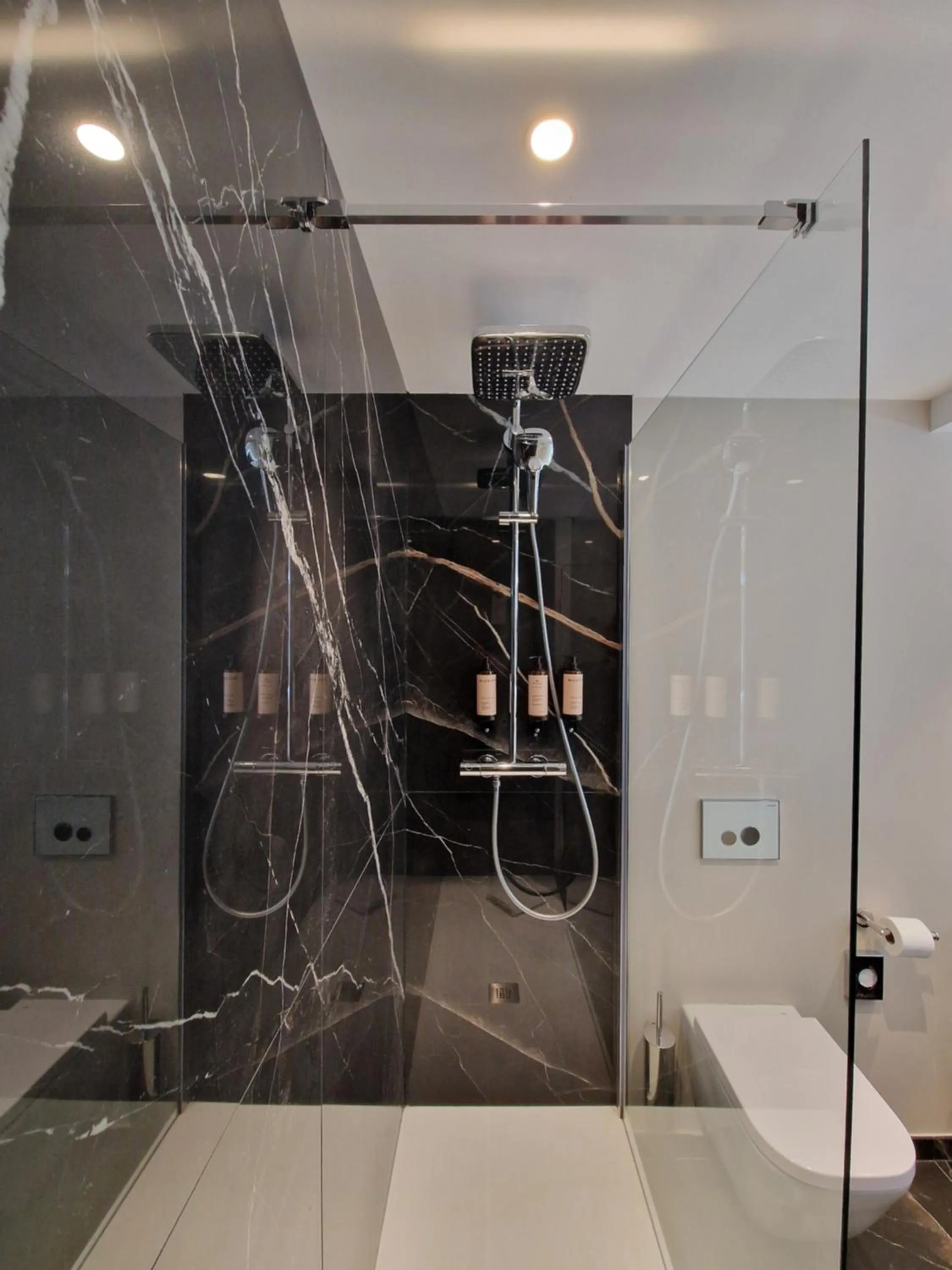 Shower in Mercure Orléans Centre Bords de Loire