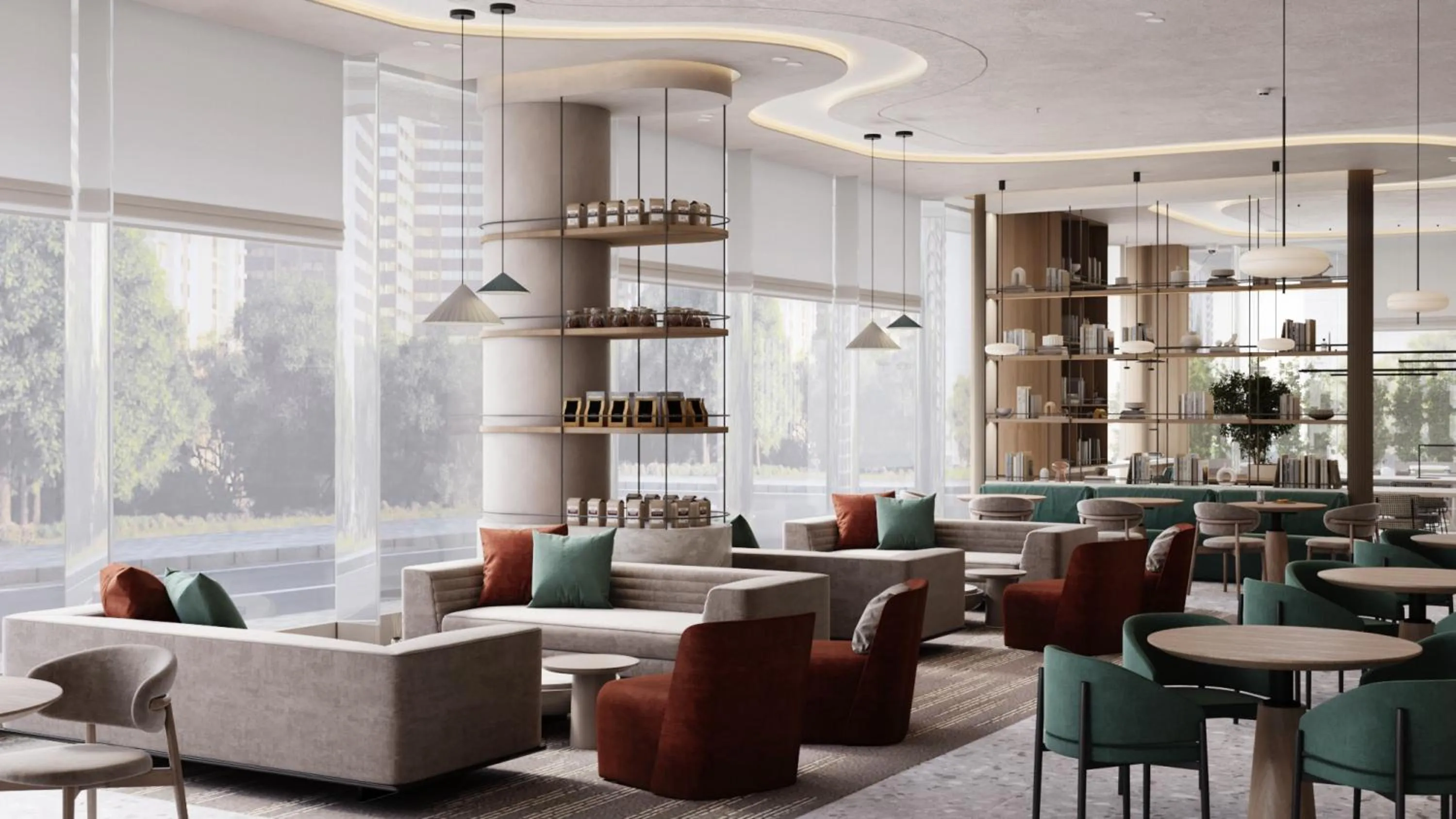 Restaurant/places to eat in Novotel Abu Dhabi Al Bustan