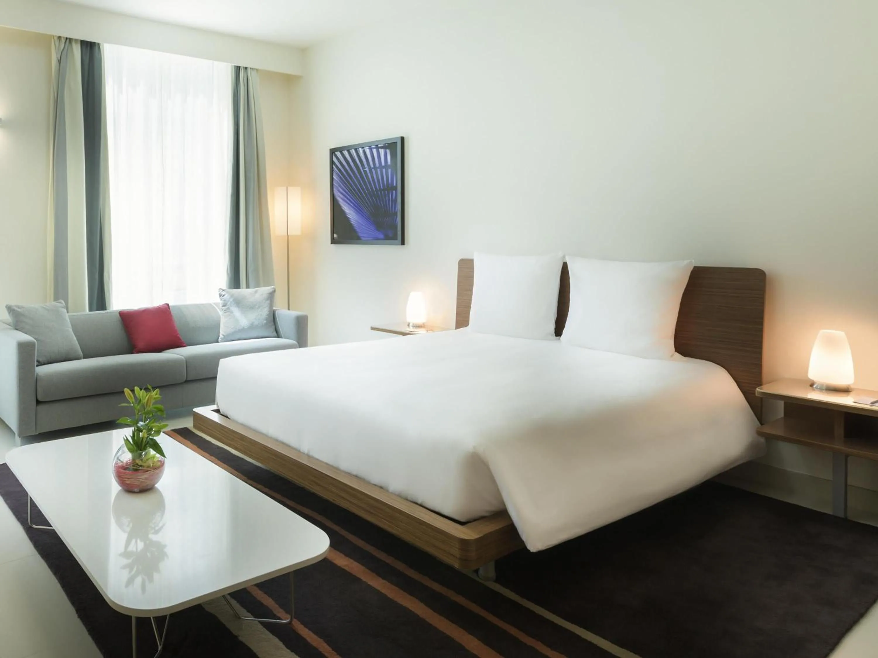 Bedroom, Bed in Adagio Abu Dhabi Al Bustan