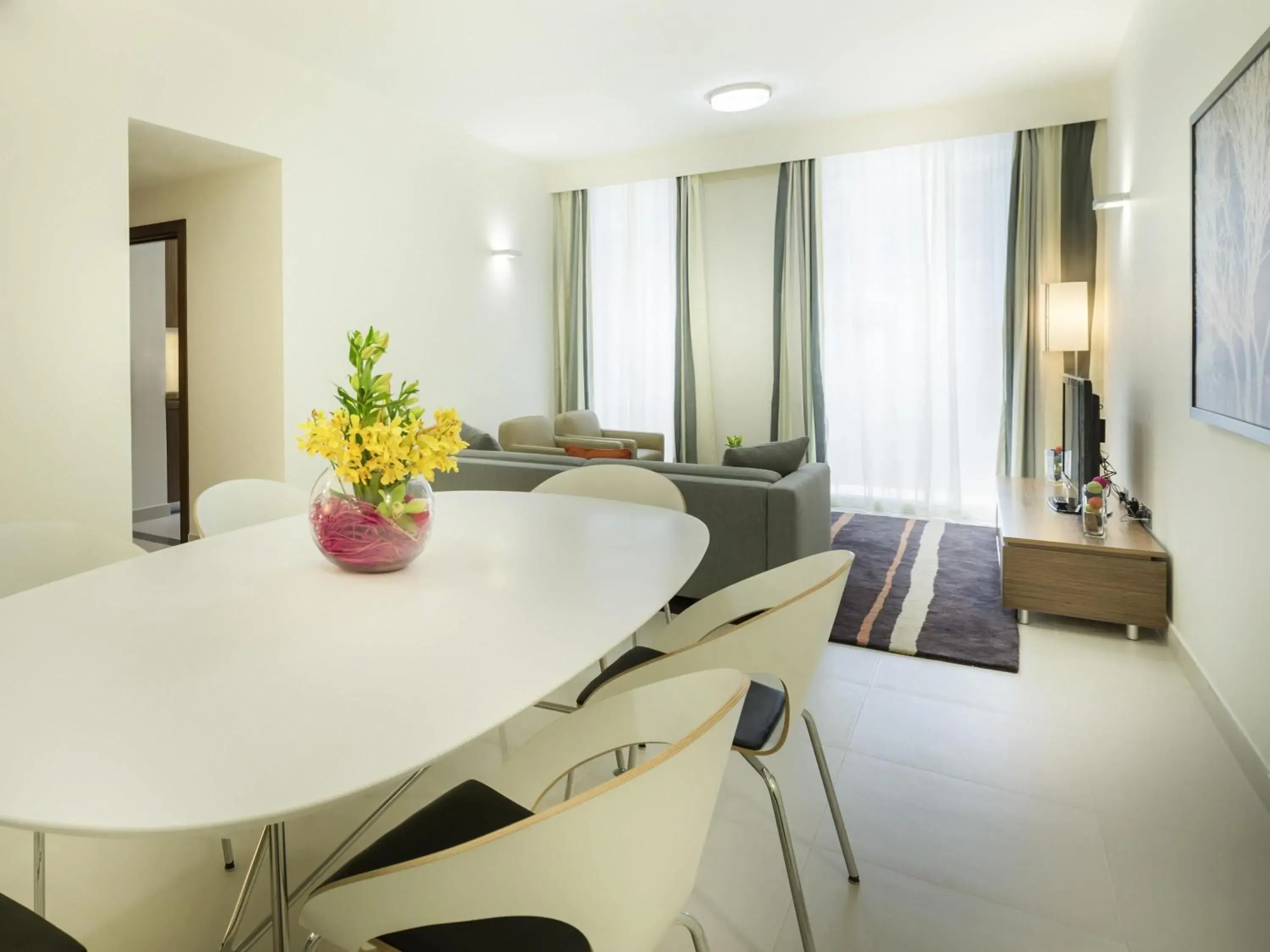 Bedroom in Adagio Abu Dhabi Al Bustan Bedroom in Adagio Abu Dhabi Al Bustan