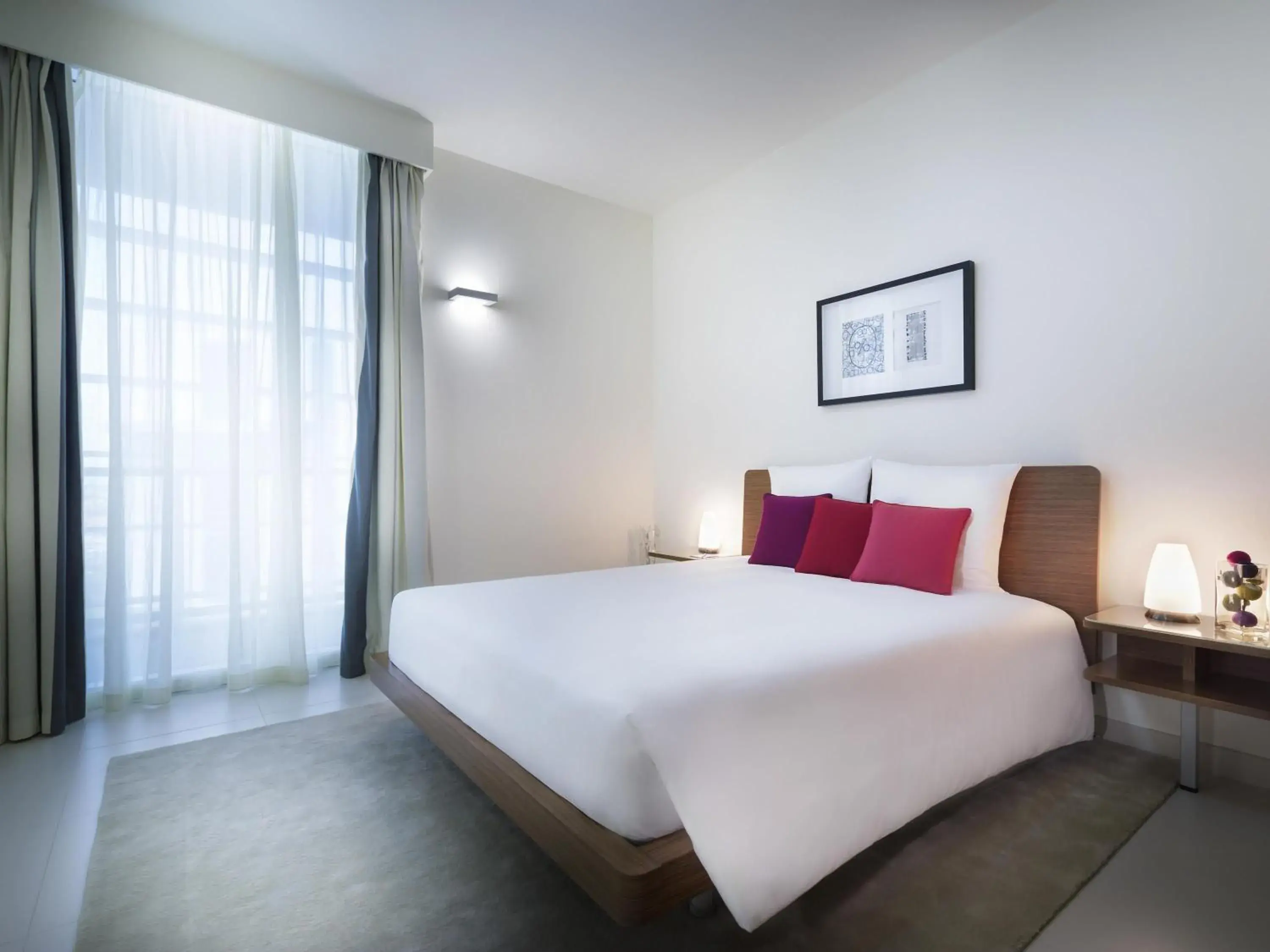 Bedroom, Bed in Adagio Abu Dhabi Al Bustan Bedroom, Bed in Adagio Abu Dhabi Al Bustan