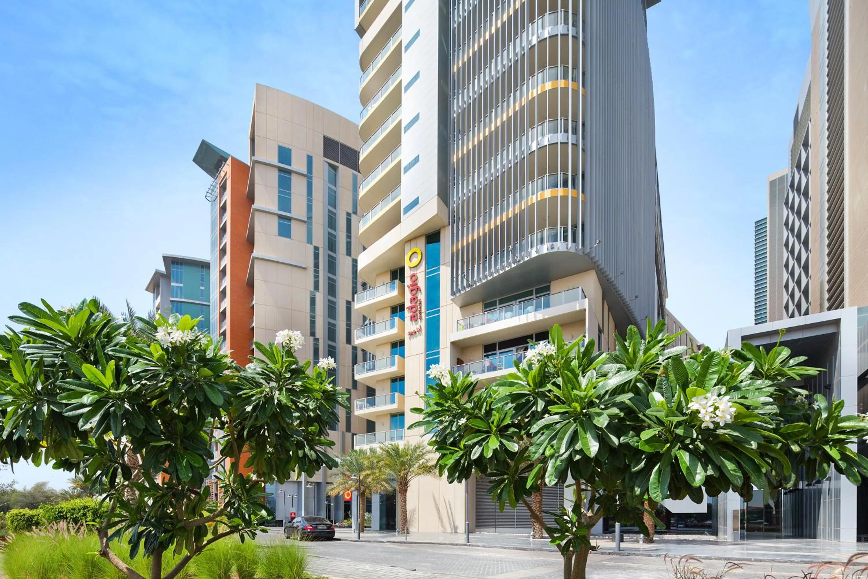 Facade/entrance in Adagio Abu Dhabi Al Bustan