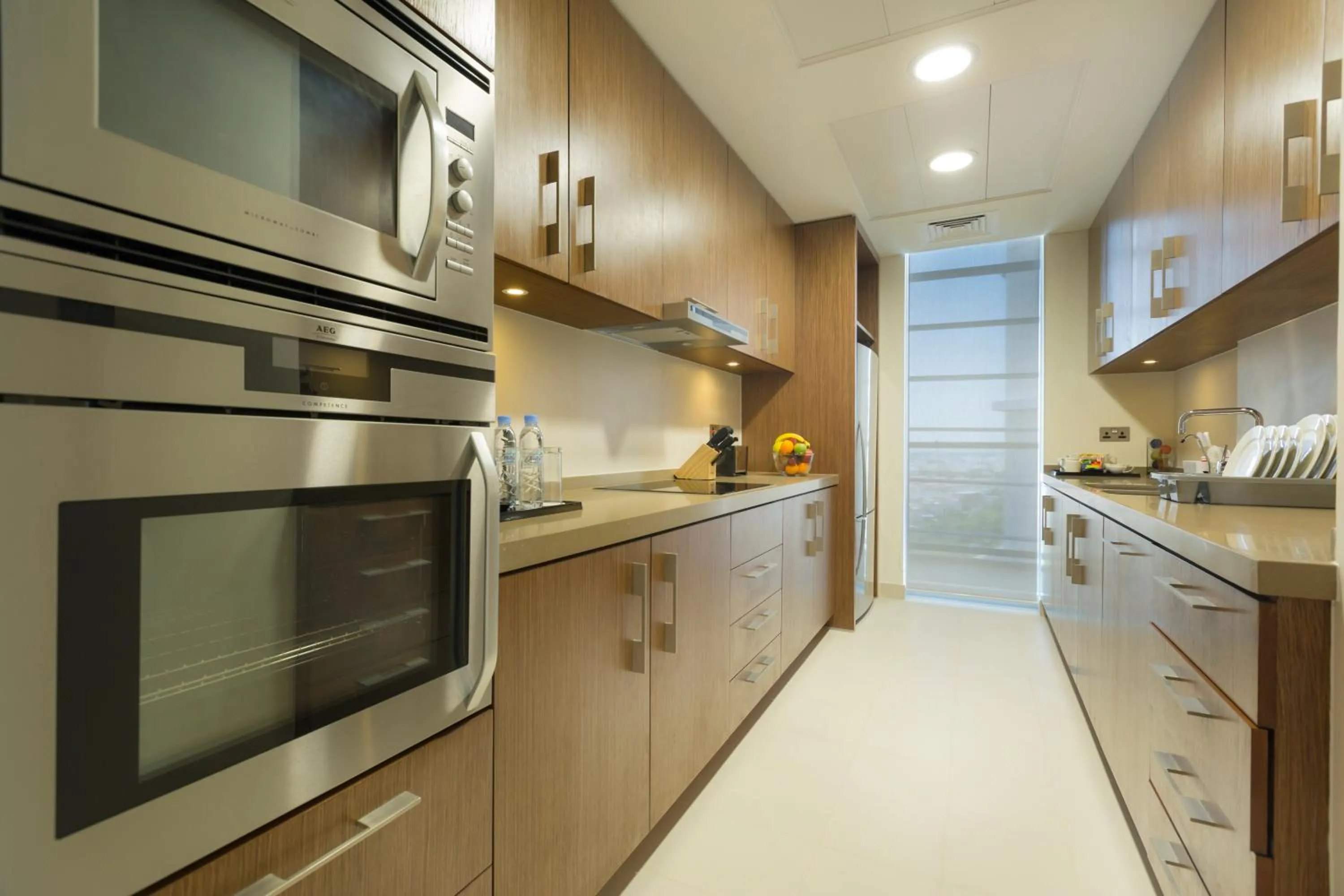 Kitchen or kitchenette in Adagio Abu Dhabi Al Bustan