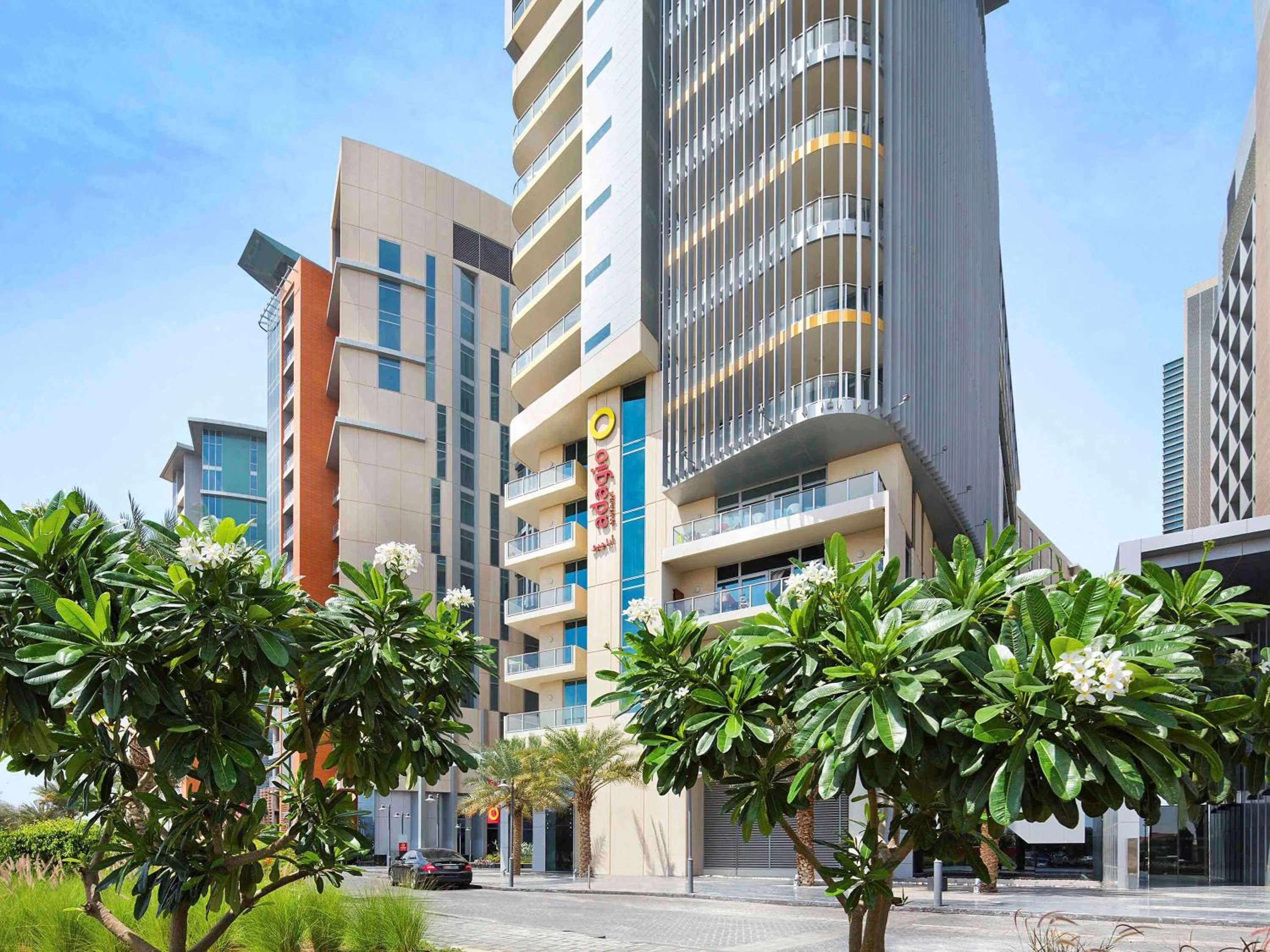 Property building in Adagio Abu Dhabi Al Bustan