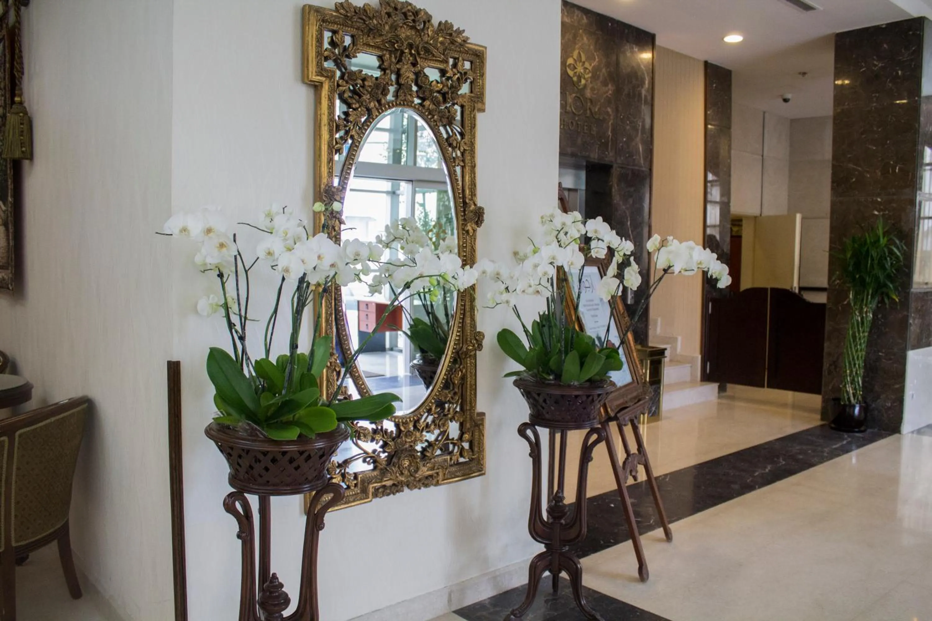 Lobby or reception in Fiori Hotel