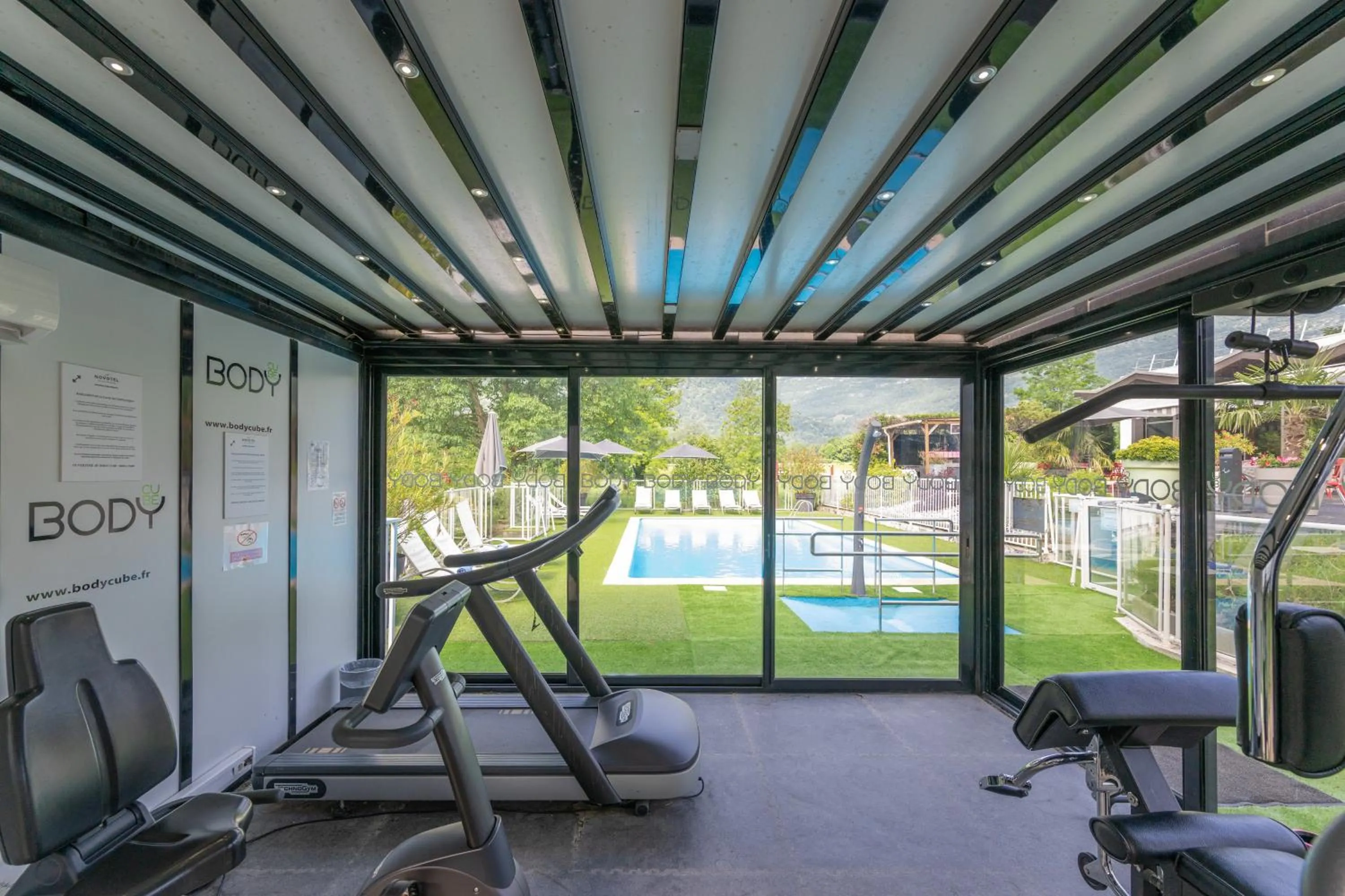 Fitness centre/facilities in Novotel Grenoble Nord Voreppe