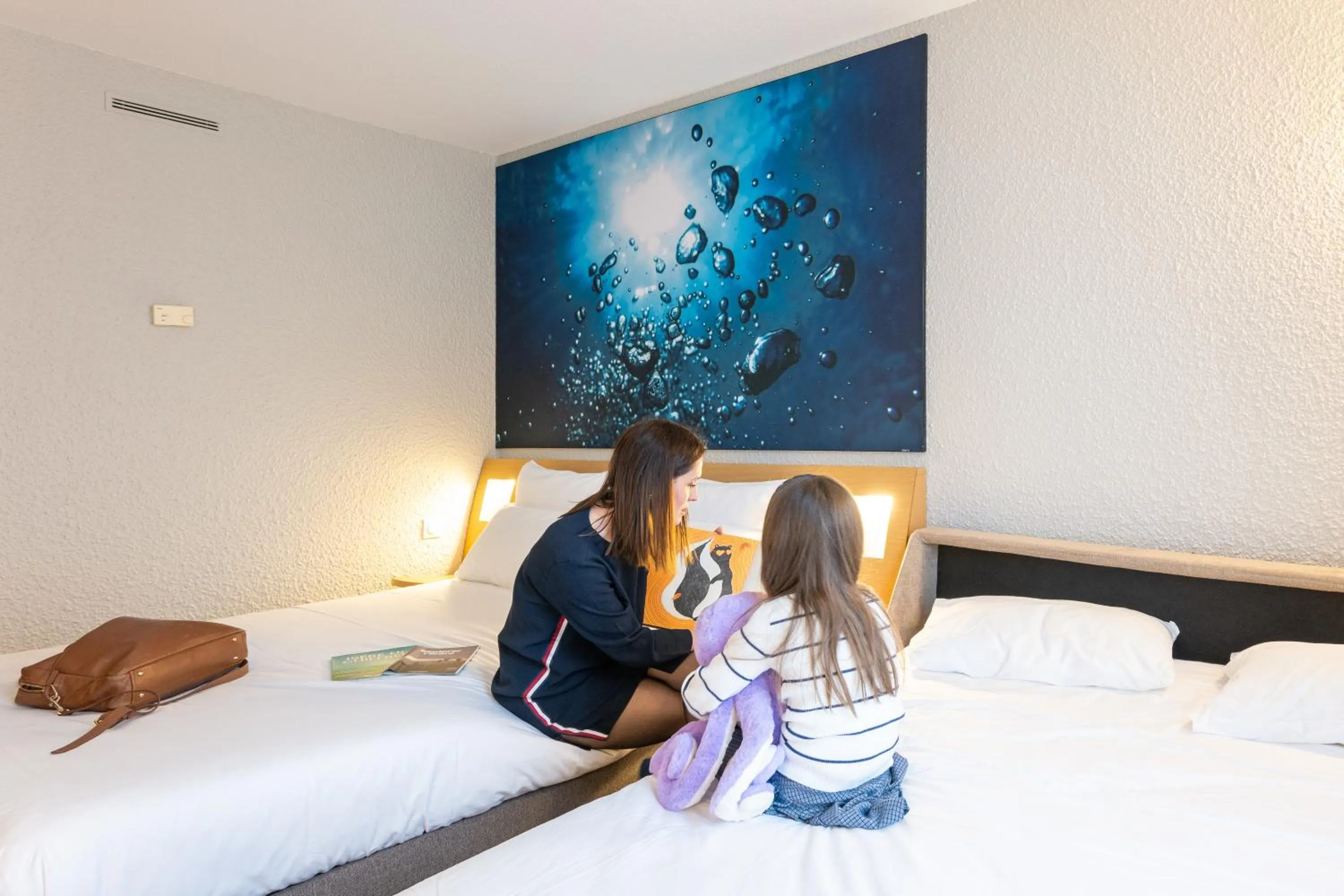 Bed in Novotel Grenoble Nord Voreppe