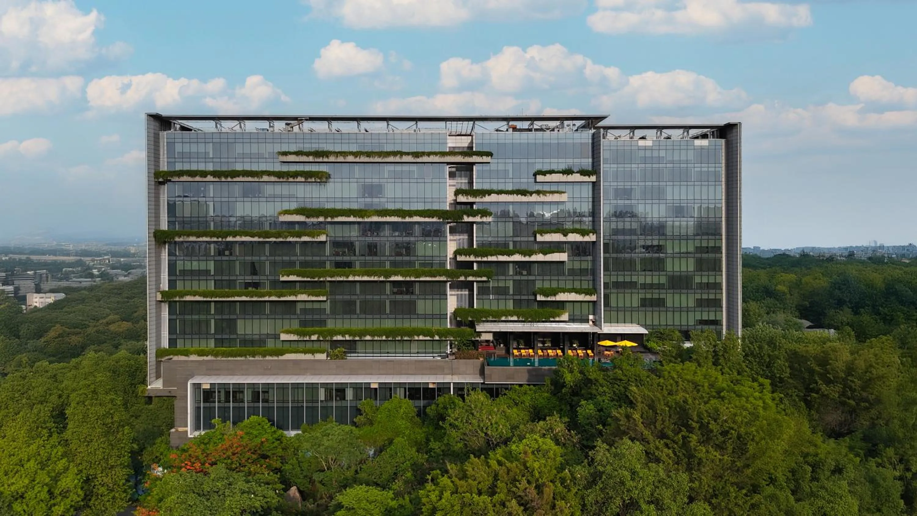 Property building in Trident Hyderabad