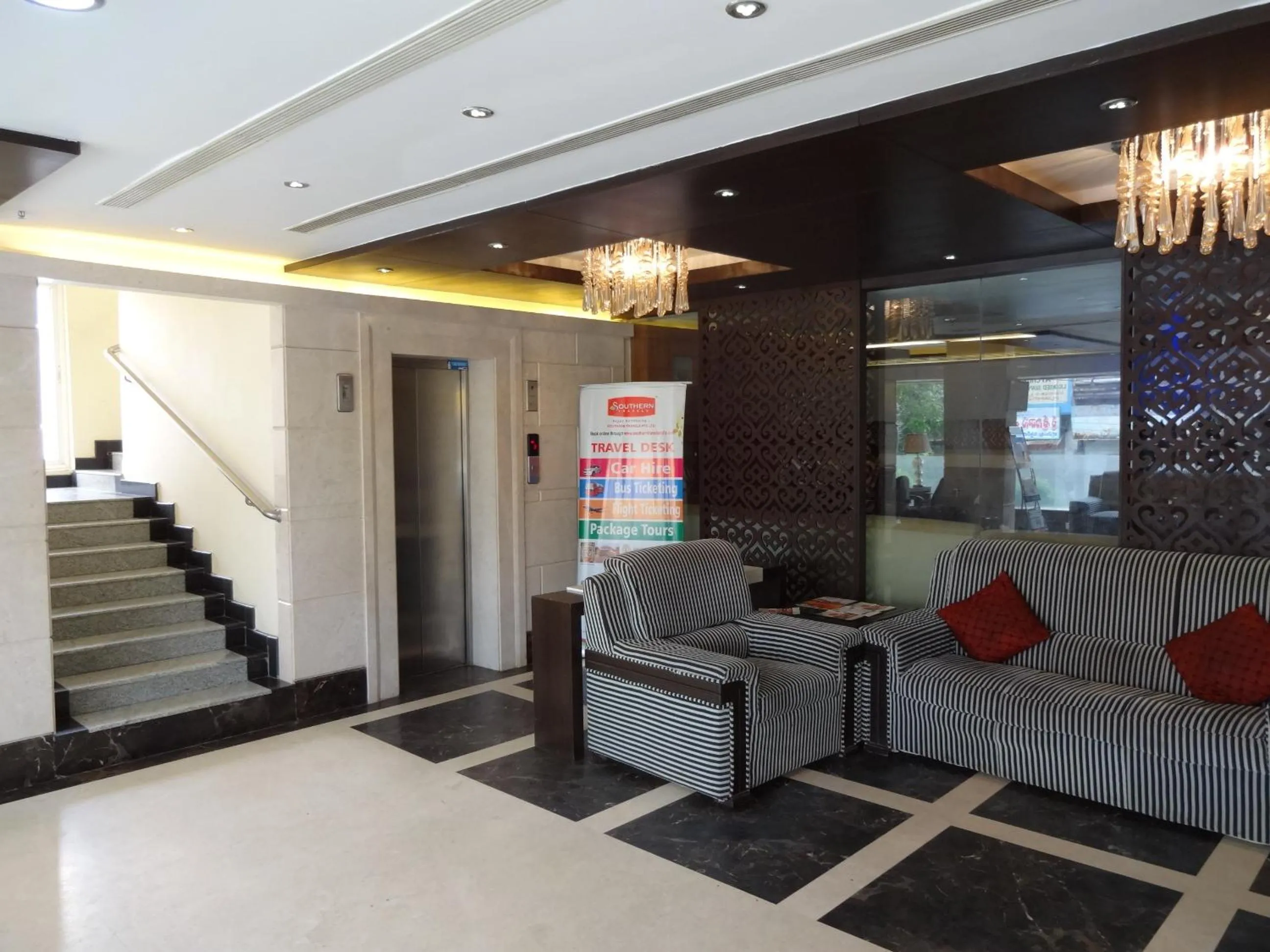 Lobby or reception in Hotel Southern Grand