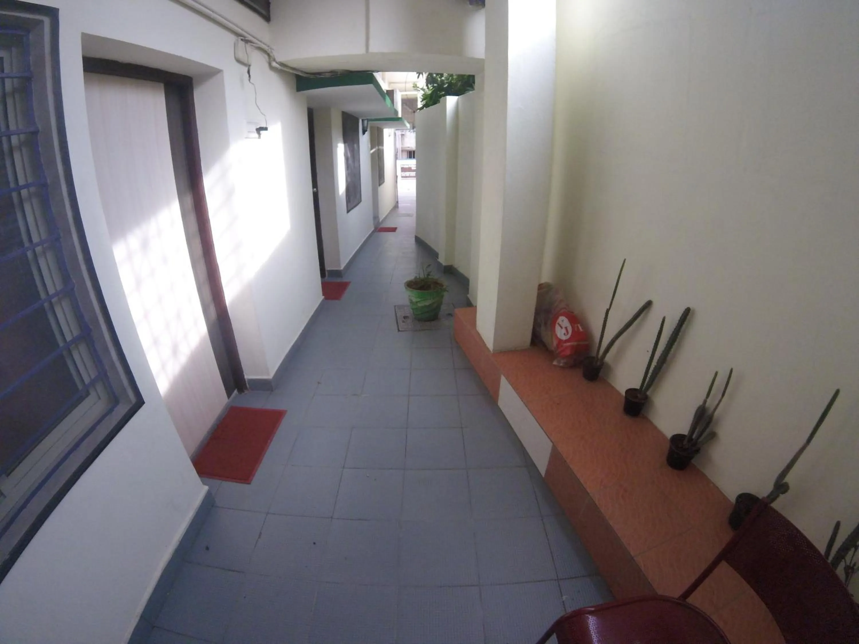 View (from property/room) in Just Guest House, Chennai Airport