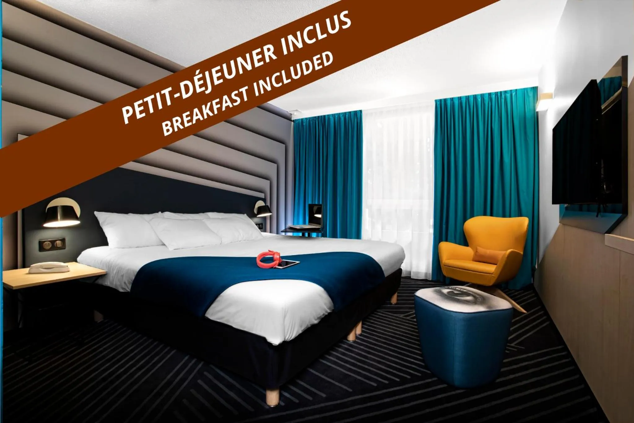 Bed in ibis Styles Avignon Sud