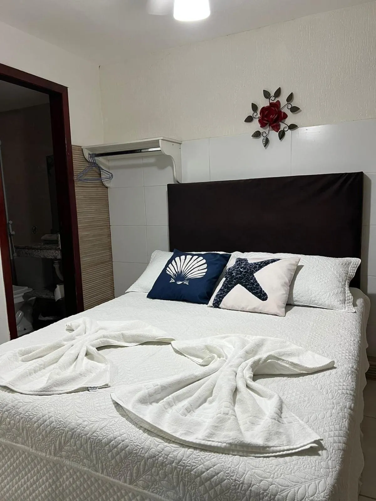 Bed in Pousada Casa Serra Alves