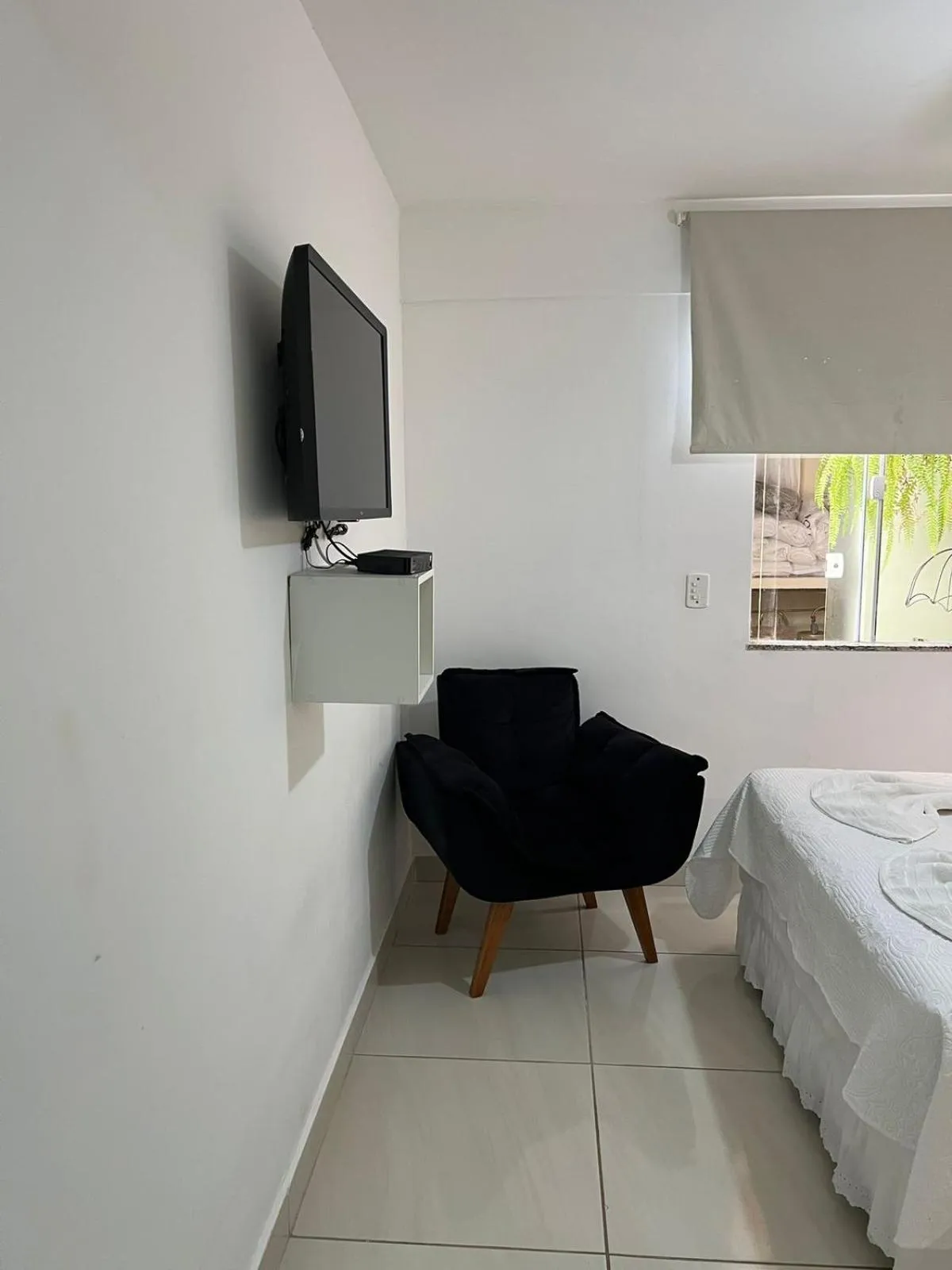 Bed in Pousada Casa Serra Alves