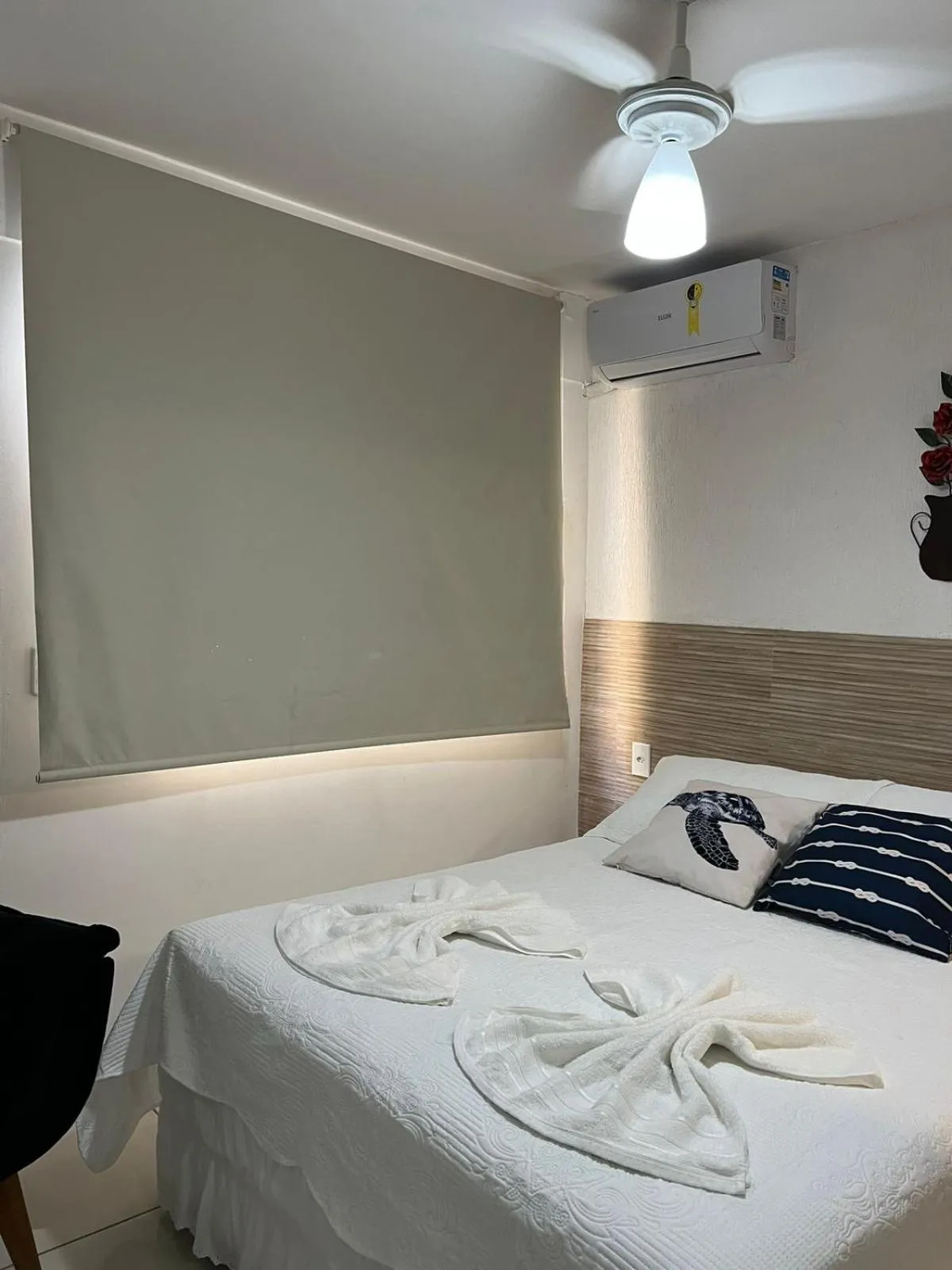 Bed in Pousada Casa Serra Alves