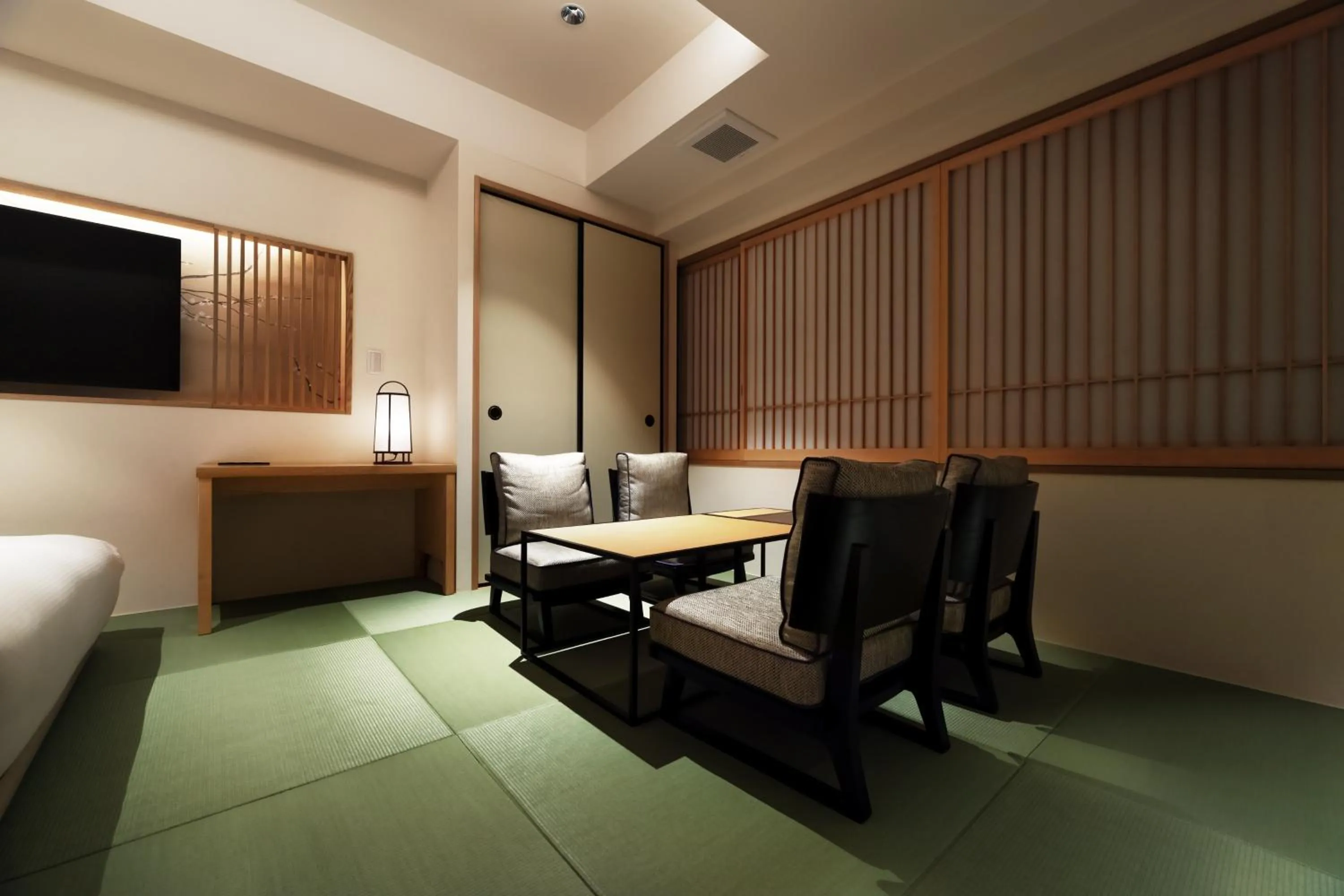Seating area in PROSTYLE RYOKAN TOKYO ASAKUSA