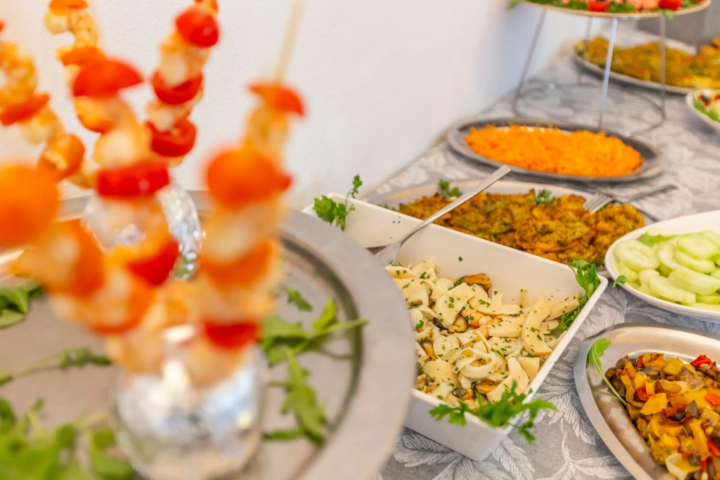 Food close-up in Hotel Luana