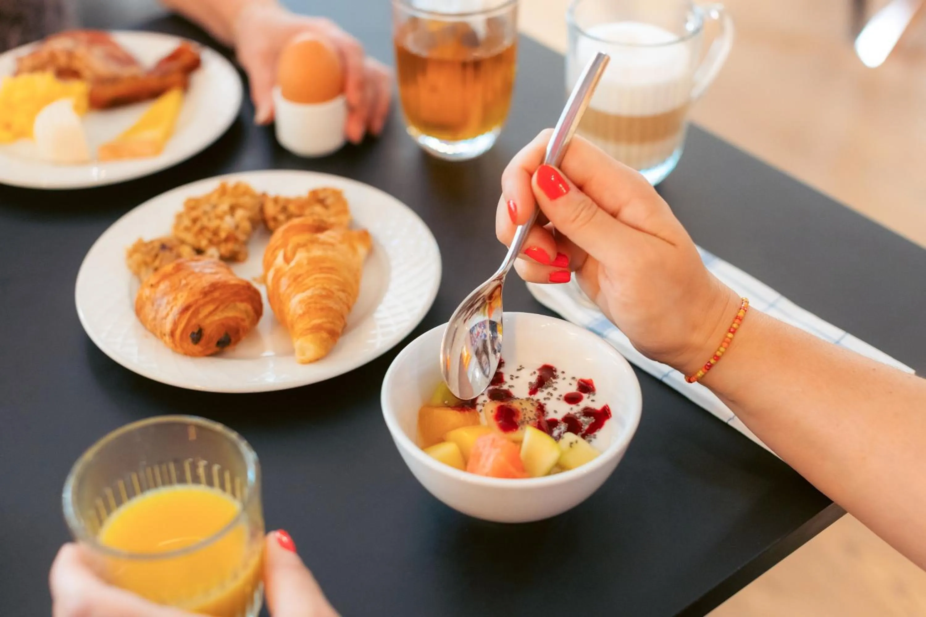 Breakfast in Novotel La Rochelle Centre