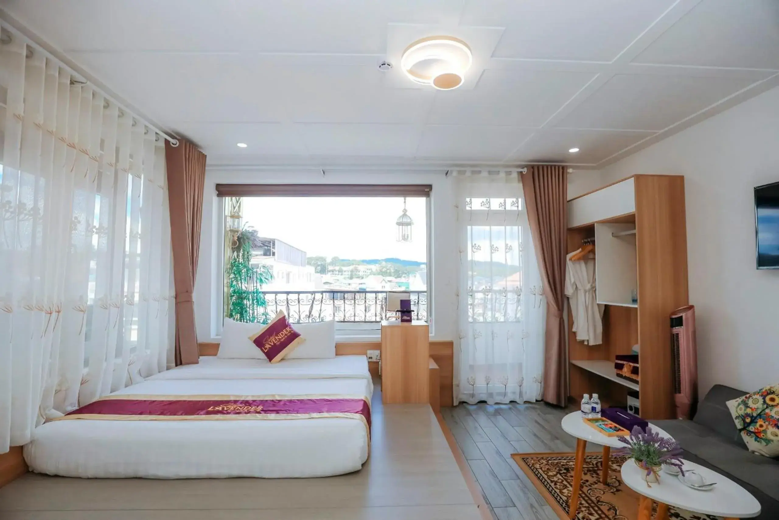 Bedroom, Bed in Sweet Lavender Hotel Bedroom, Bed in Sweet Lavender Hotel