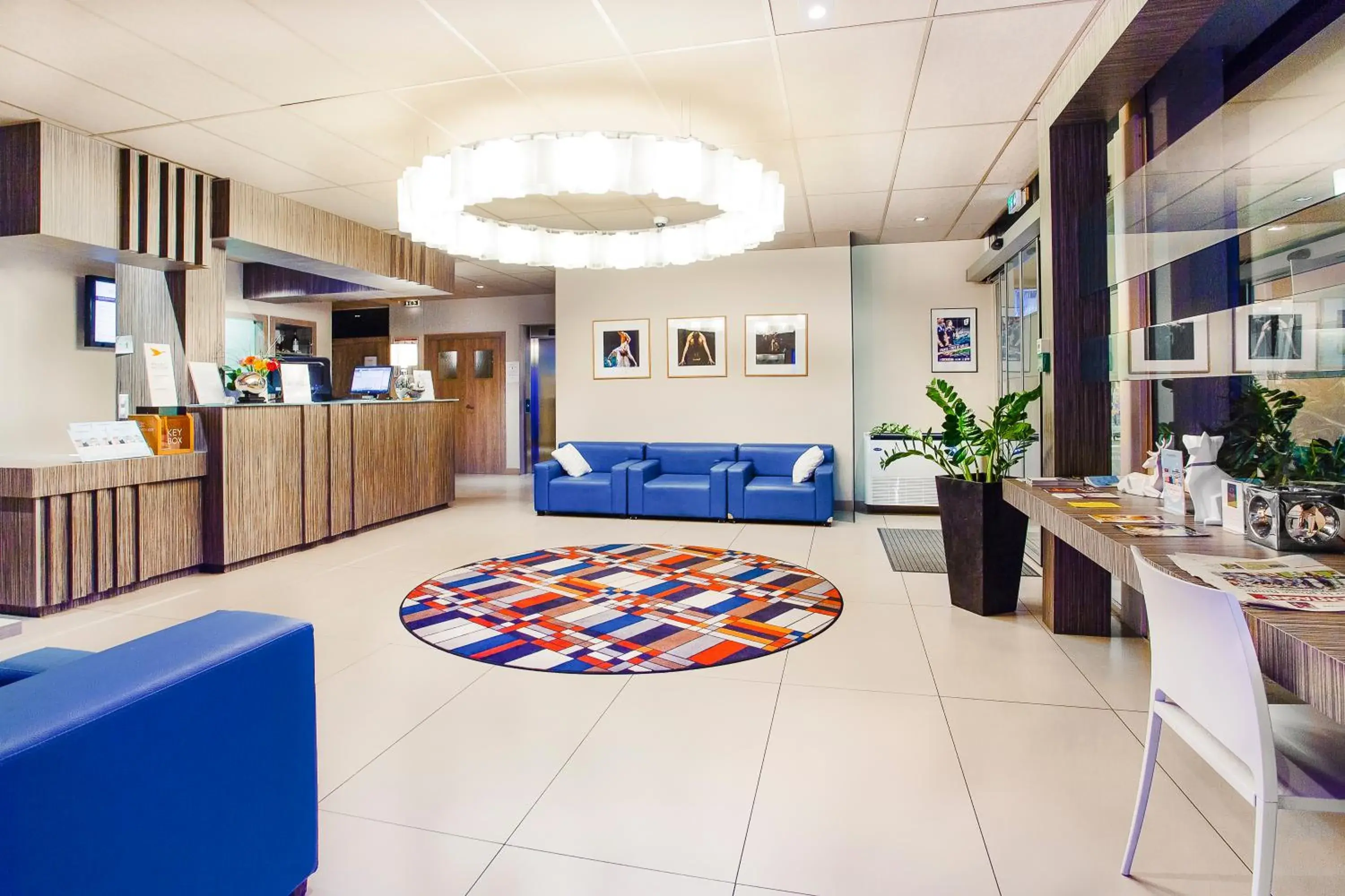 Lobby or reception in Mercure Brive Lobby or reception in Mercure Brive