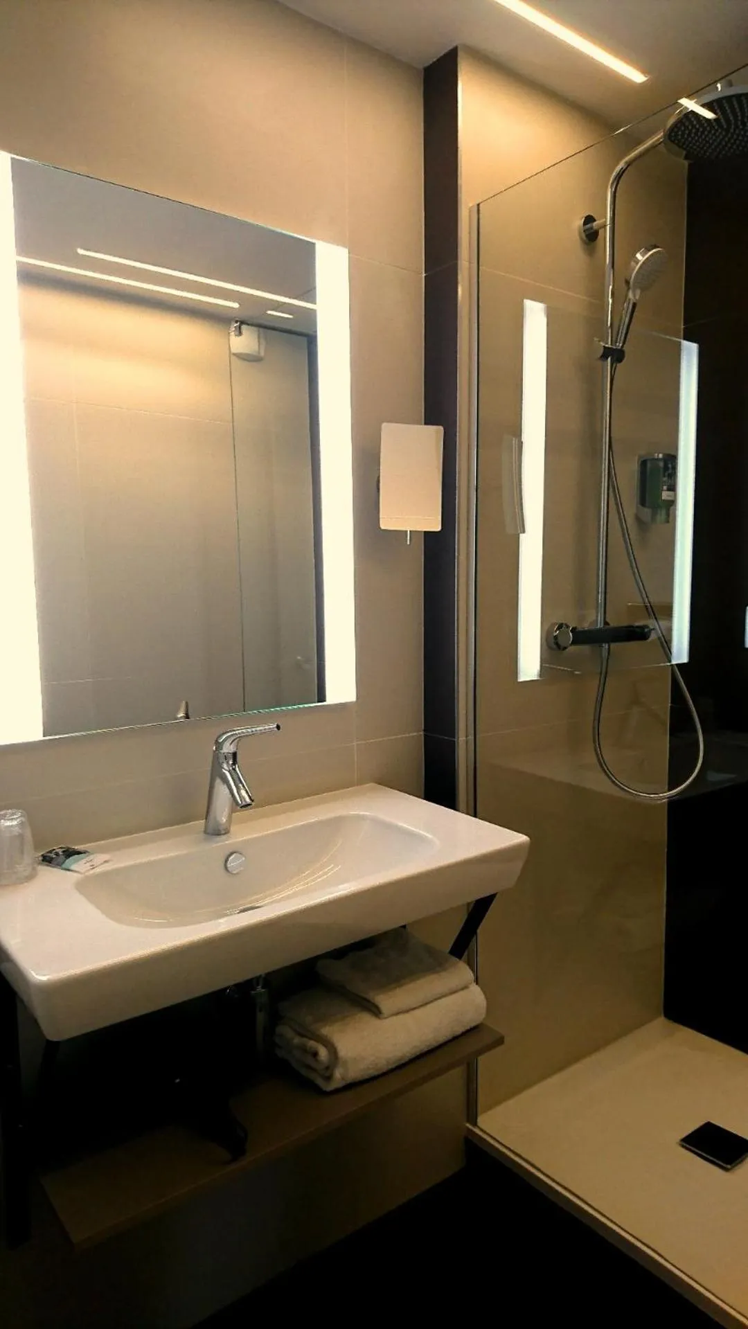 Shower in Mercure Brive