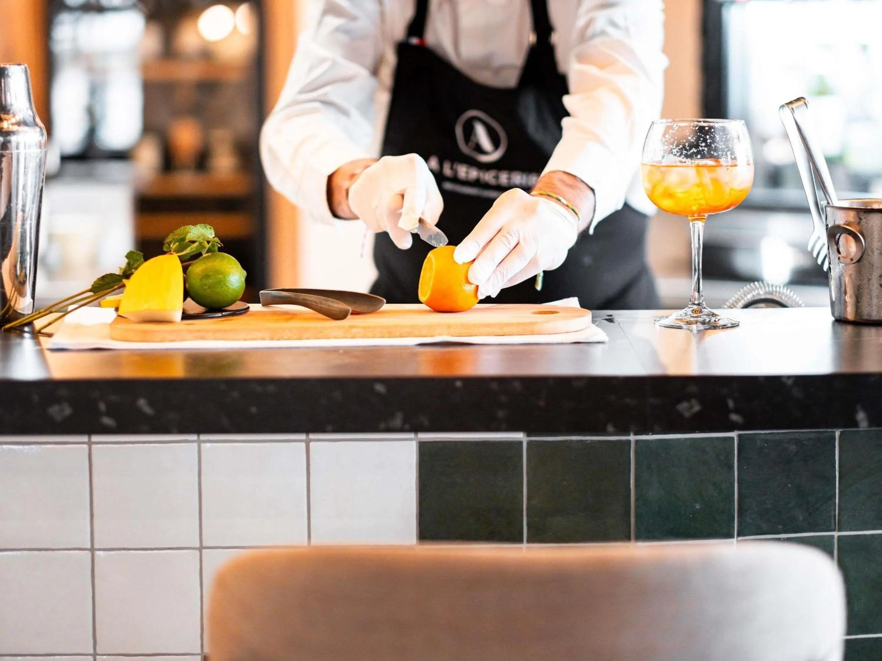 Lounge or bar in Novotel Belfort Centre Atria