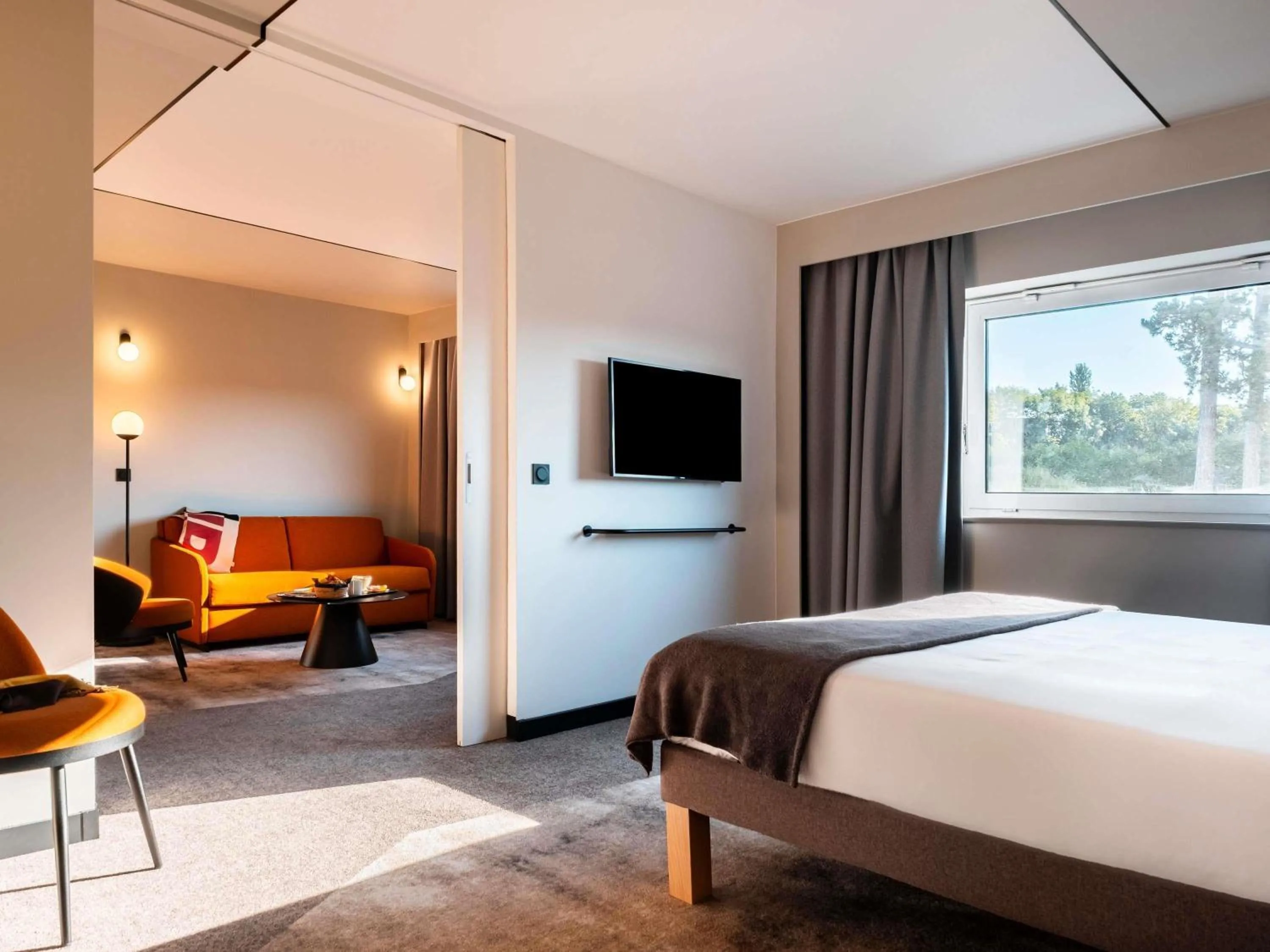 Bedroom, Bed in Novotel Belfort Centre Atria