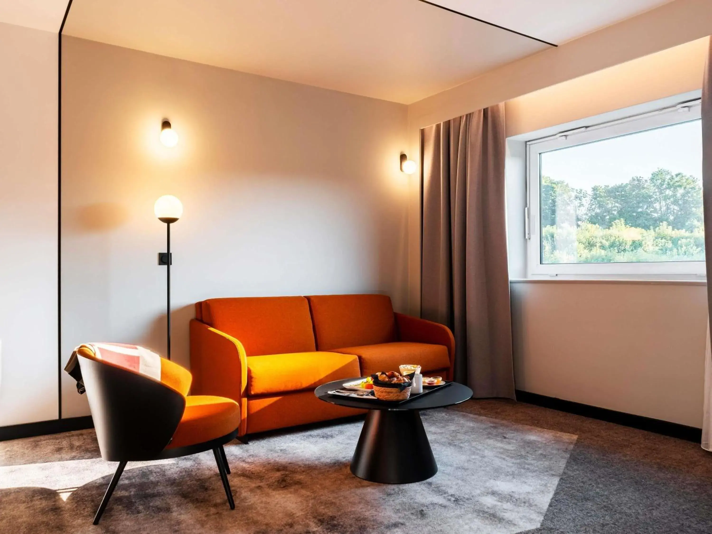 Suite with One Double Bed and Sofa Bed in Novotel Belfort Centre Atria Suite with One Double Bed and Sofa Bed in Novotel Belfort Centre Atria