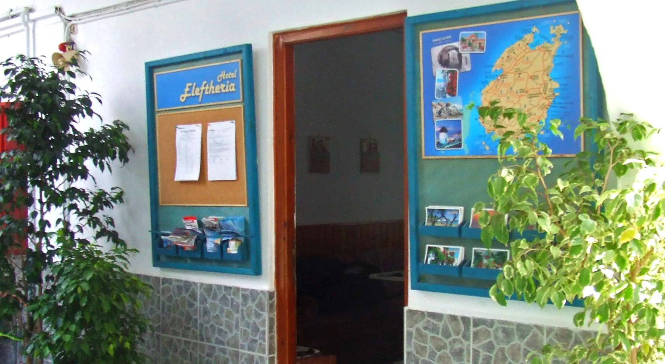 Decorative detail in Hotel Eleftheria