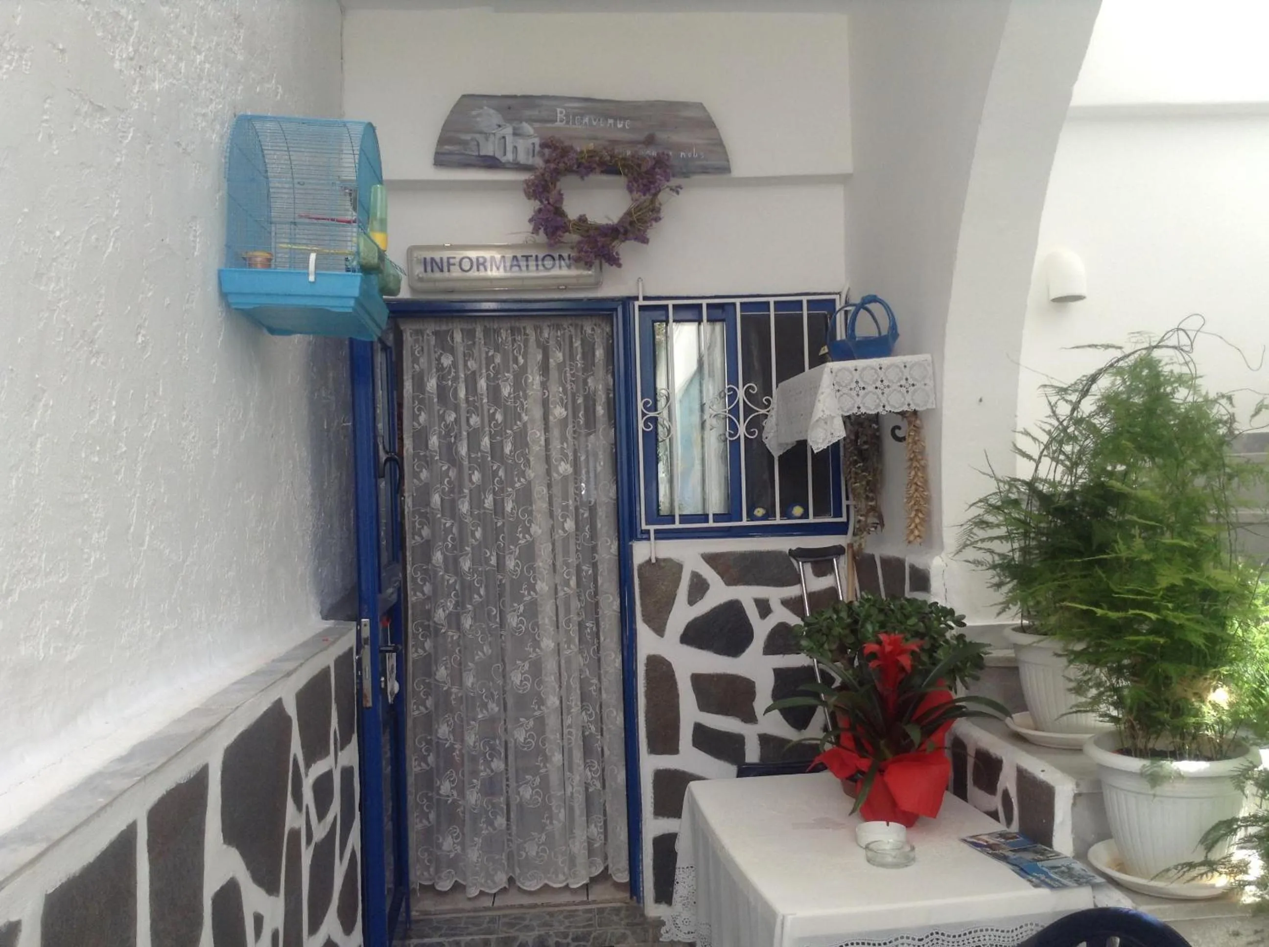 Decorative detail in Hotel Eleftheria