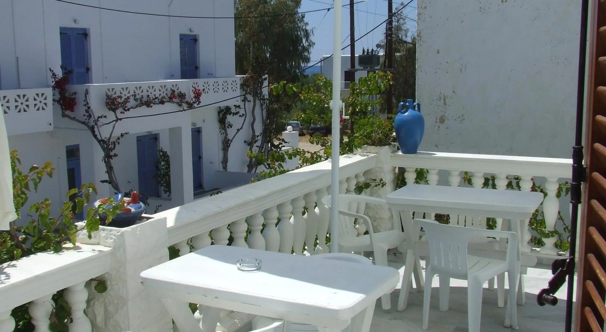 Seating area in Hotel Eleftheria