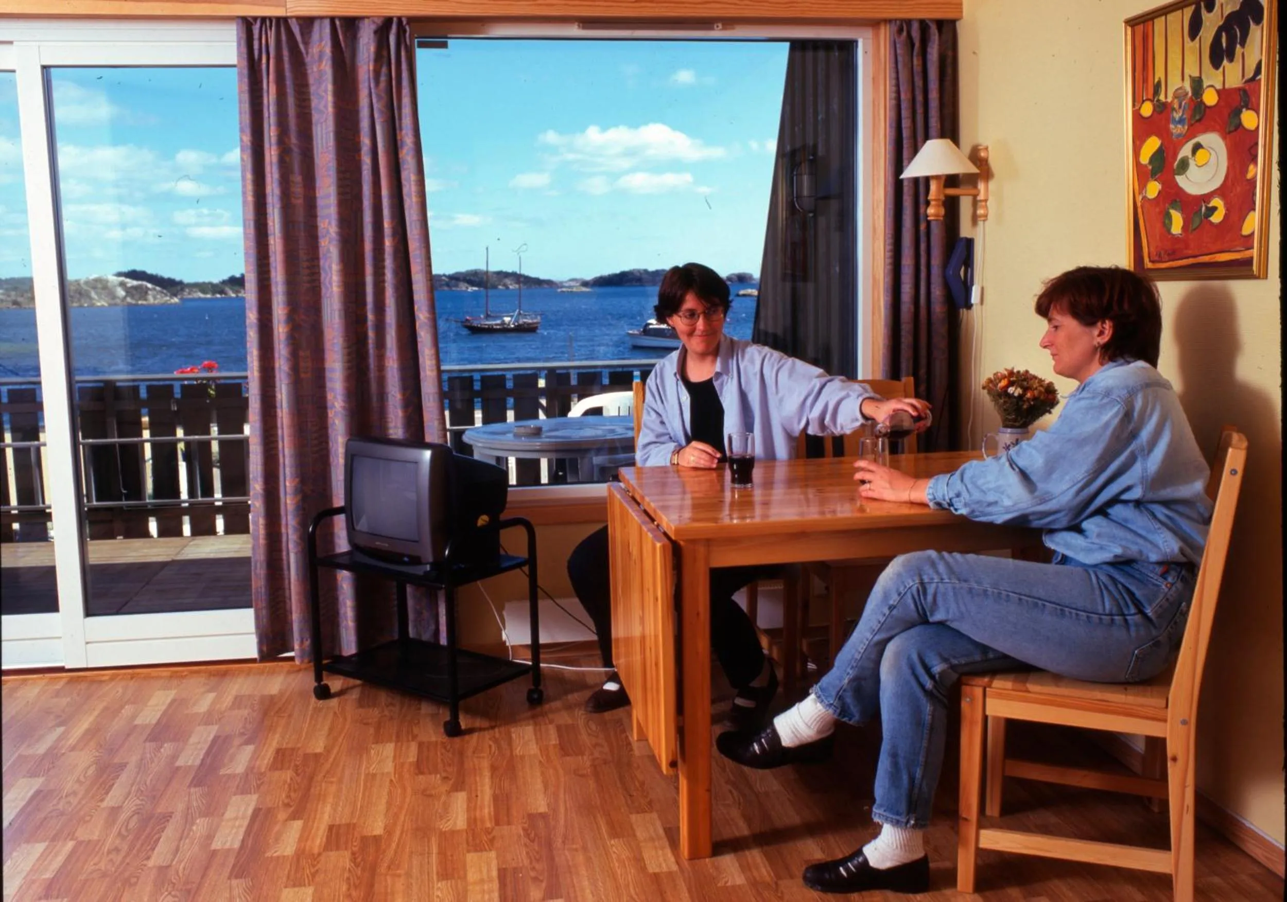 People in Åros Feriesenter