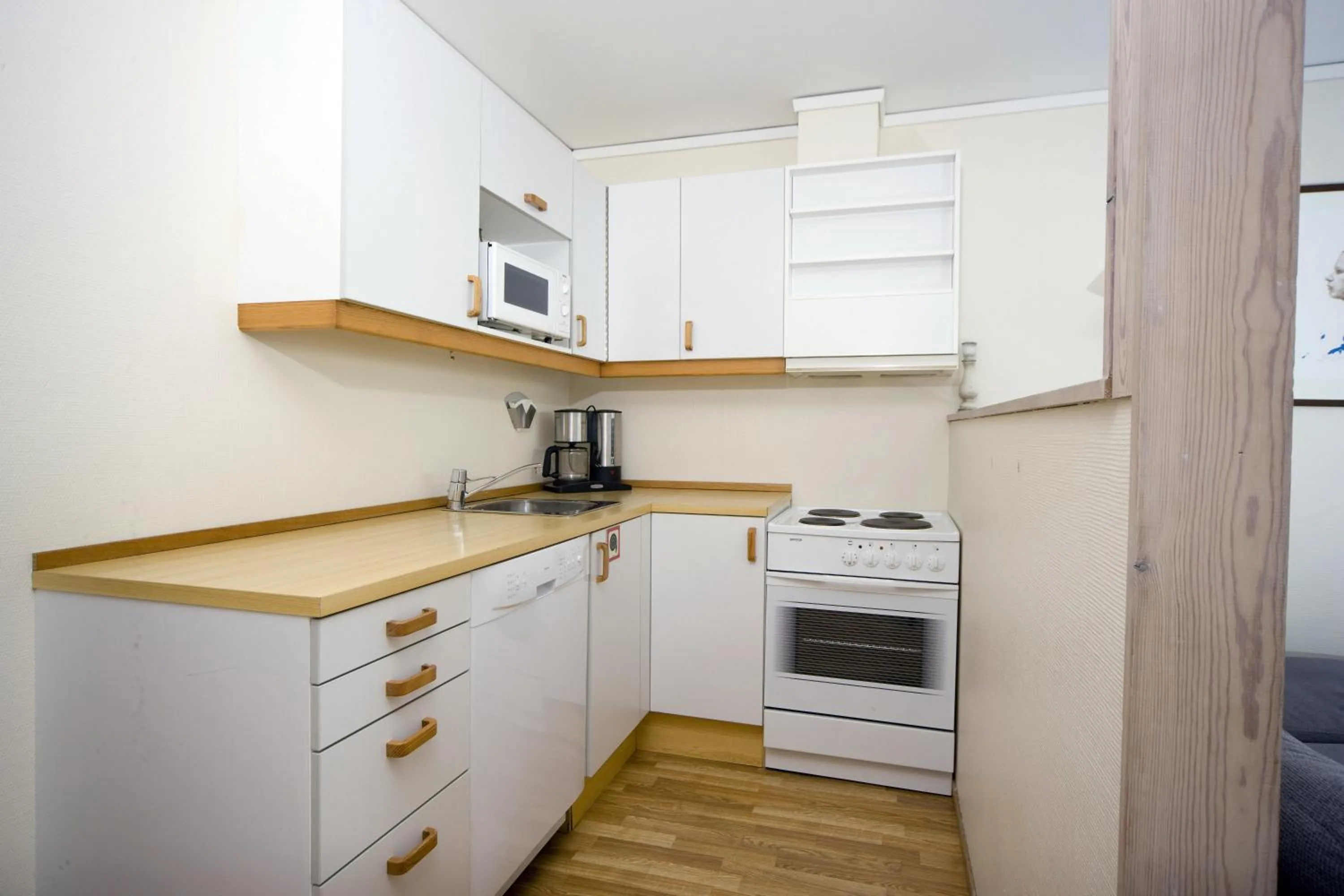 Kitchen or kitchenette in Åros Feriesenter