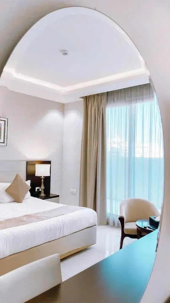 Bed in شقق قولد ان للشقق المخدومة Bed in شقق قولد ان للشقق المخدومة