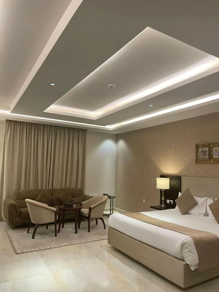 Bed in شقق قولد ان للشقق المخدومة