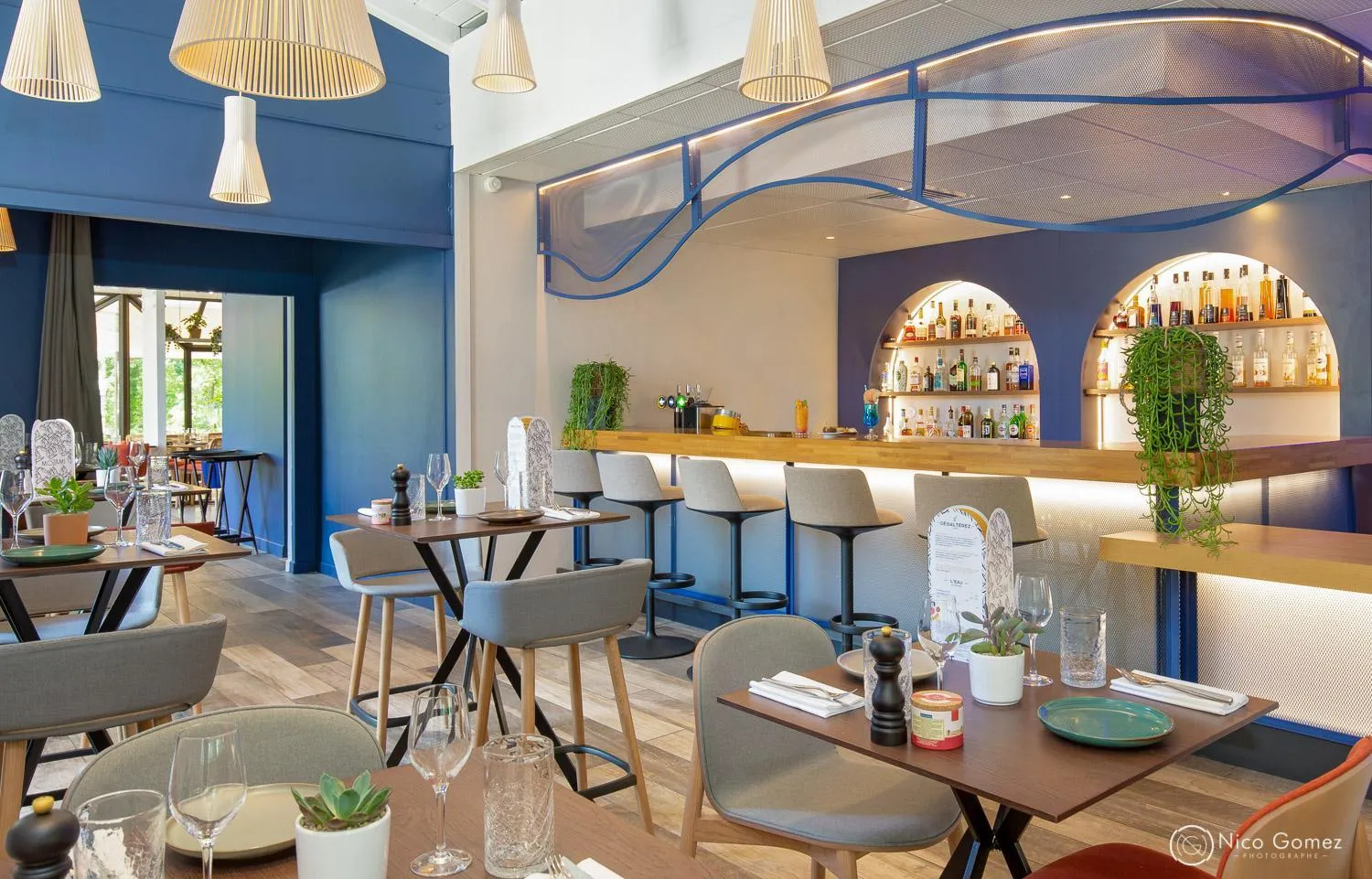 Lounge or bar in Novotel Aix-en-Provence Pont de L'Arc