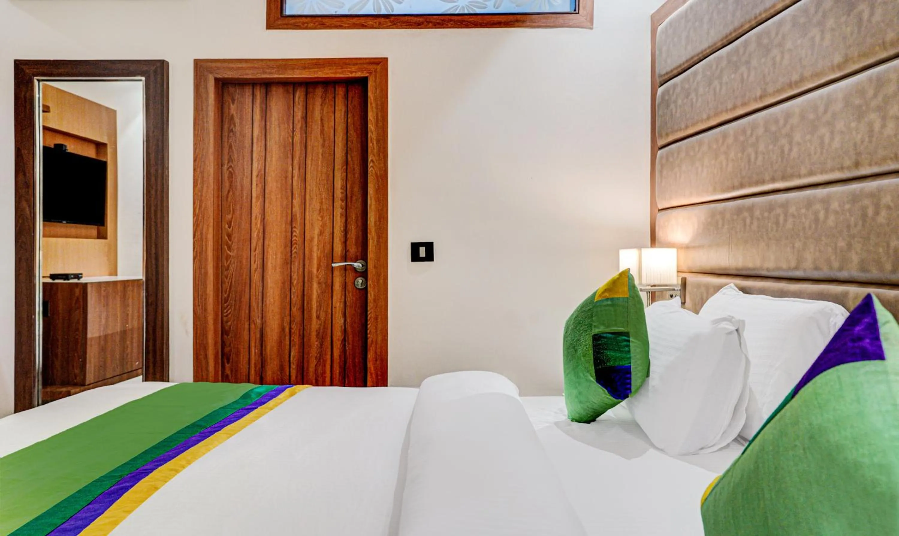 Bed in Hotel Sun Grand