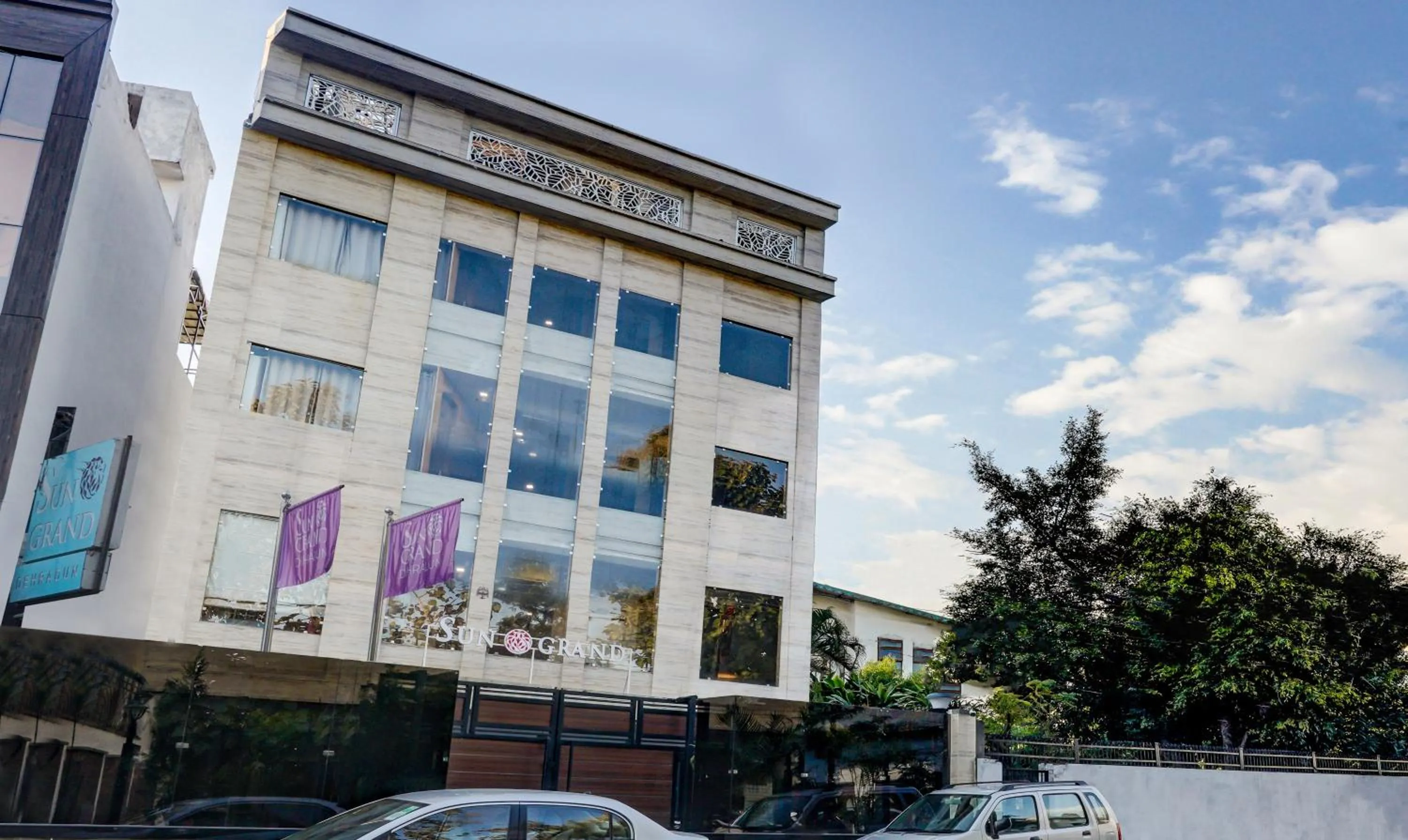 Property building in Hotel Sun Grand