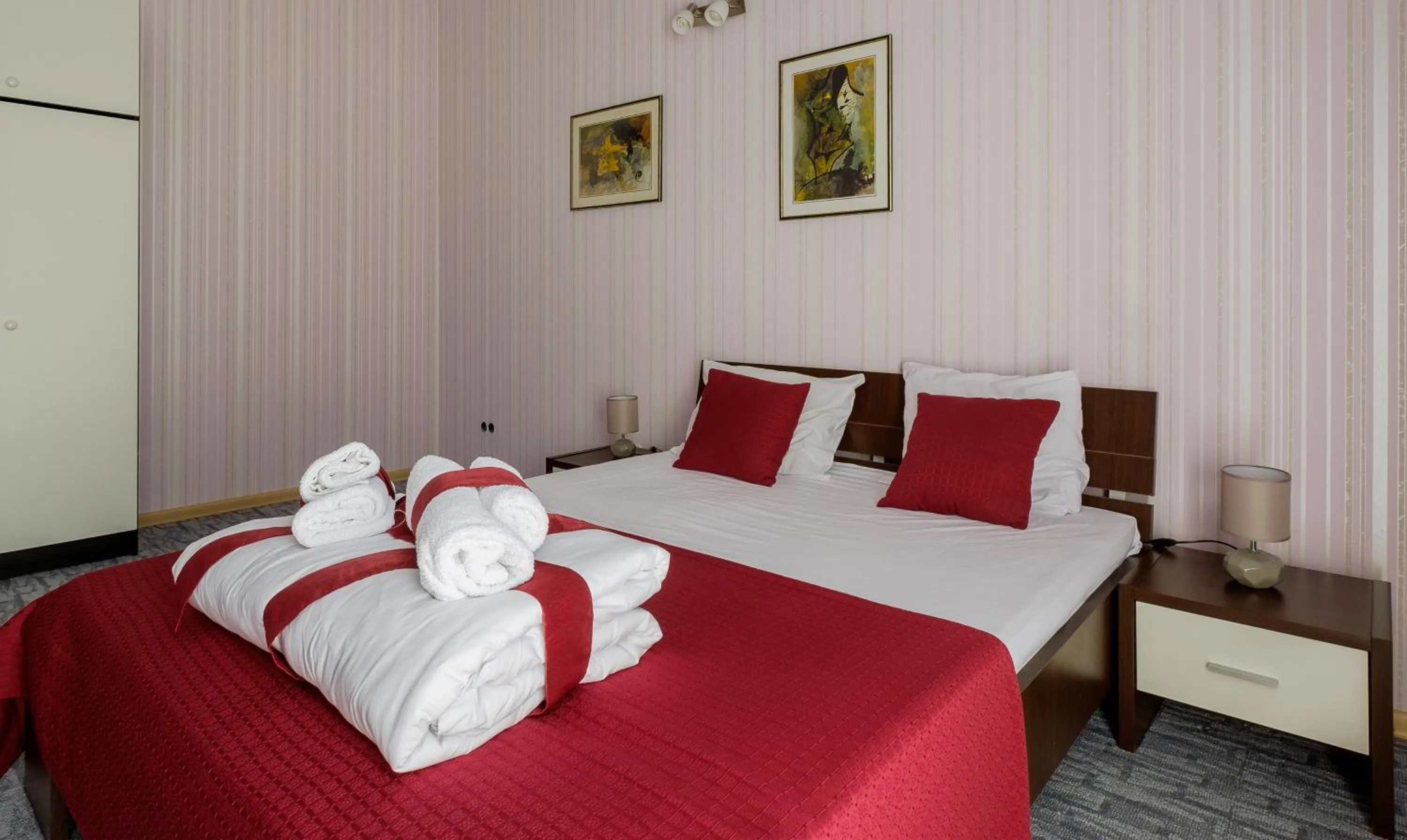 Bedroom, Bed in Villa Bulevar