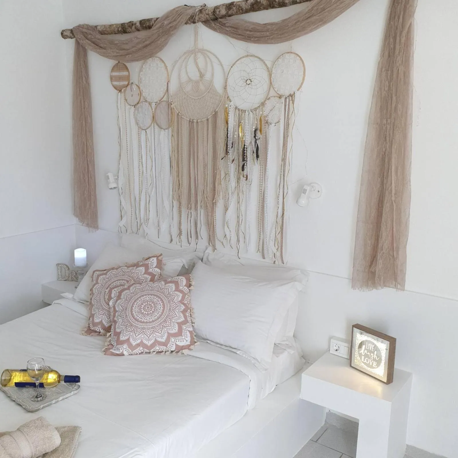 Bed in Sagma Central Rooms