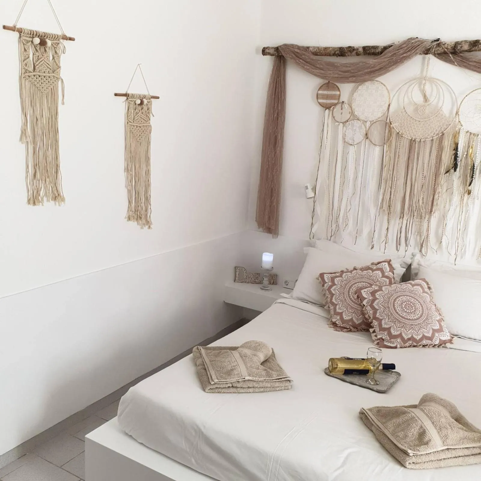 Bed in Sagma Central Rooms