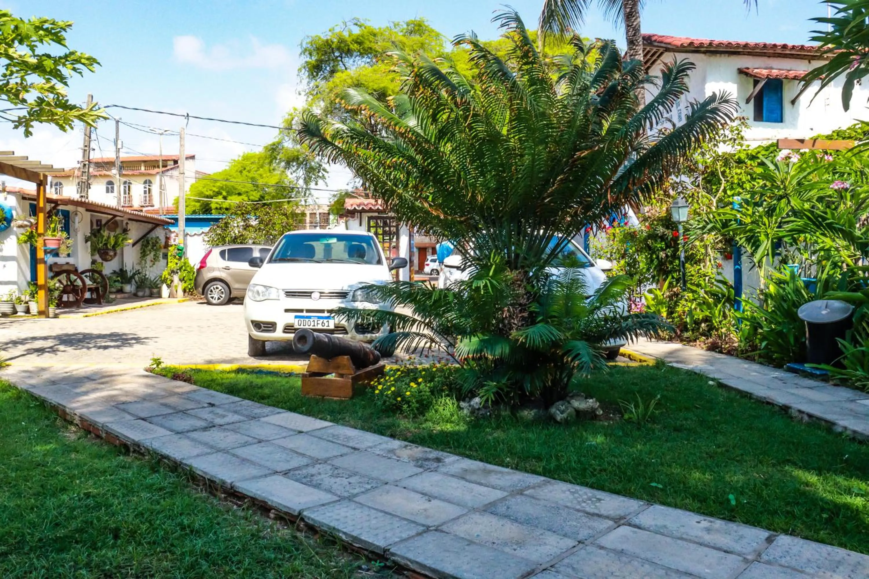 Garden in Pousada Ruínas do Pilar